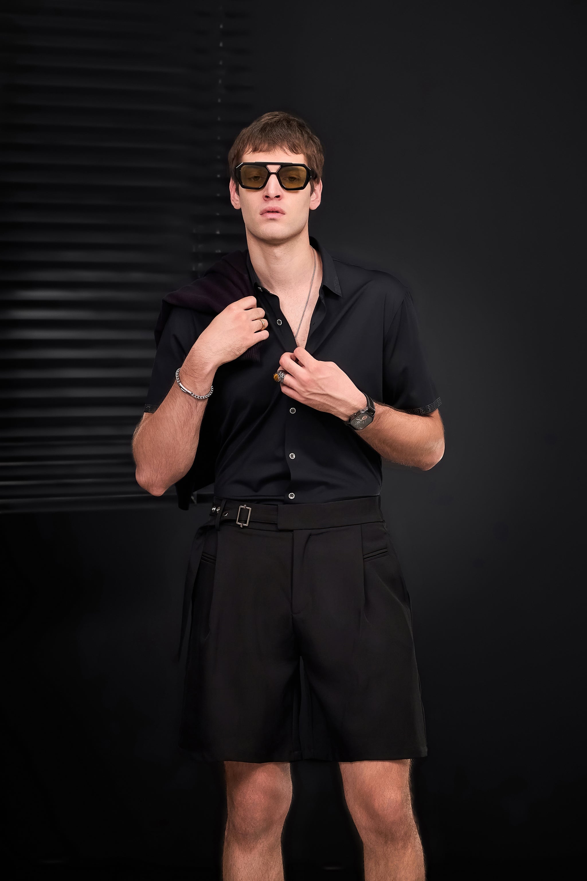 Contour Belted Short BLACK