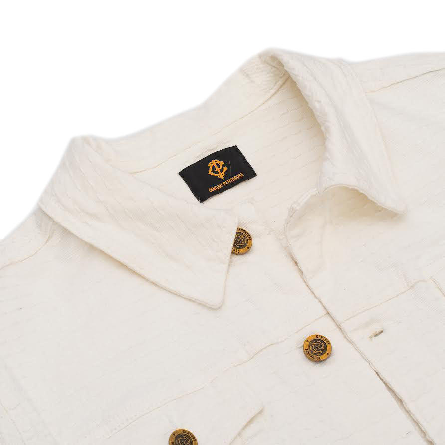 Heritage Style Jacket - CENTURY PENTHOUSE WHITE