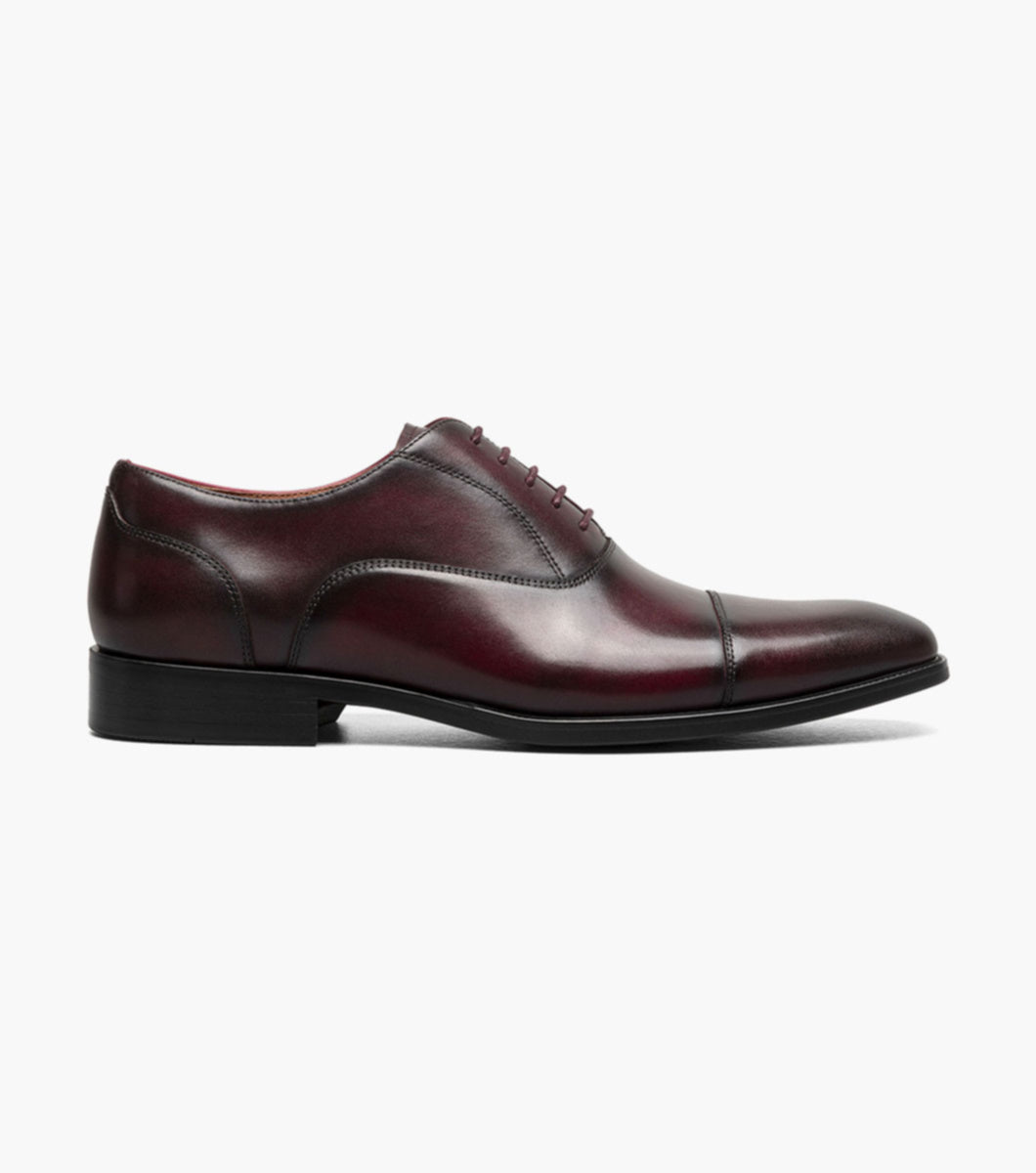 Florsheim 14447-601 Sorento Lux Cap Toe Balmoral Oxford Burgundy