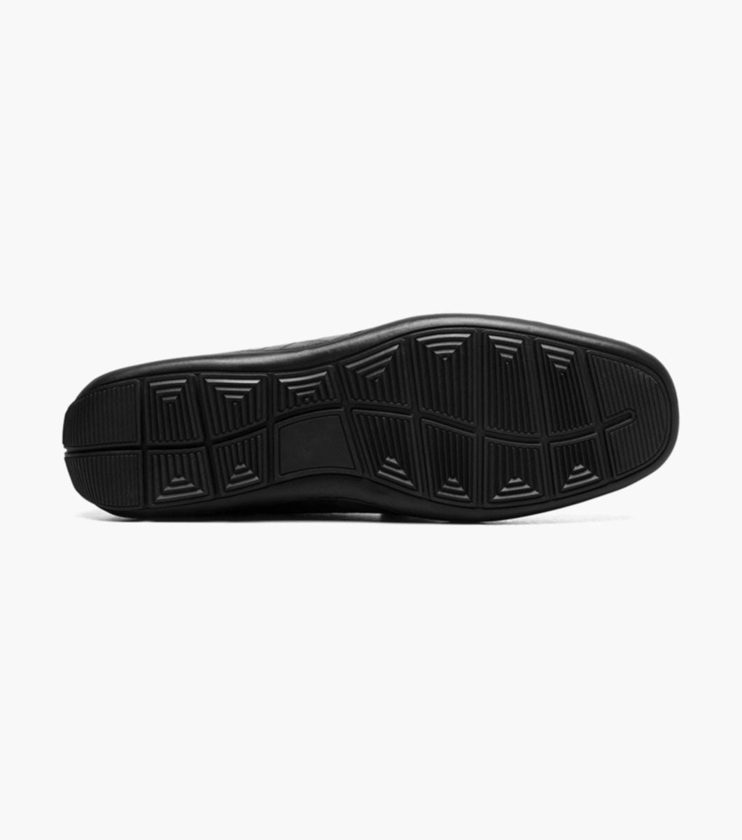 Stacy Adams 25703-001 Embrey Moc Toe Bit Slip On Black