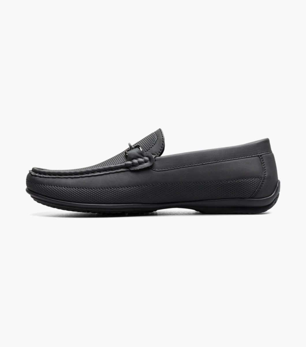 Stacy Adams 25760-001 Colton Moc Toe Bit Slip On Black