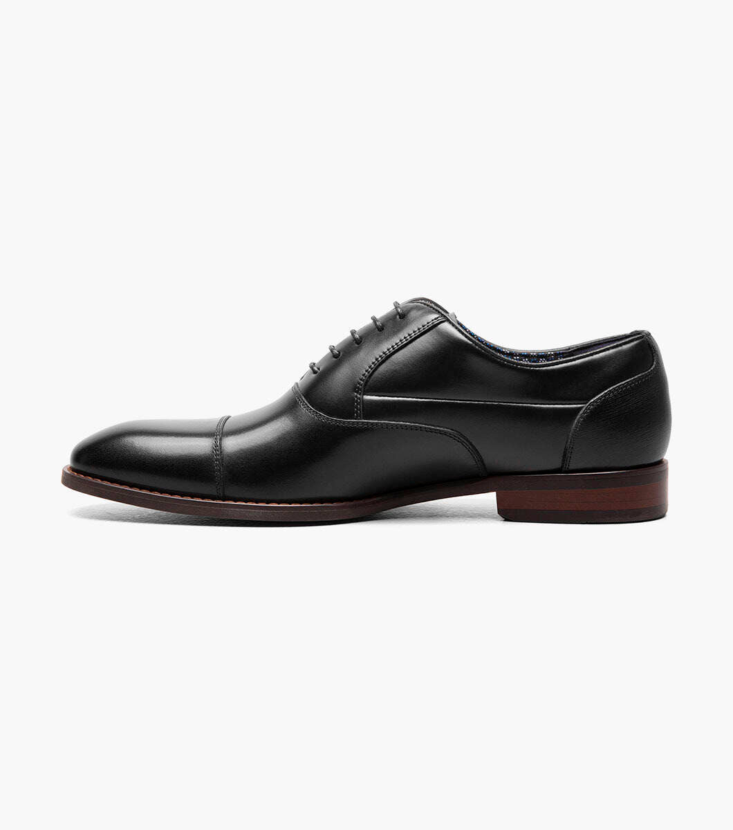 Stacy Adams Kalum 25568-001Cap Toe Oxford Shoes Black