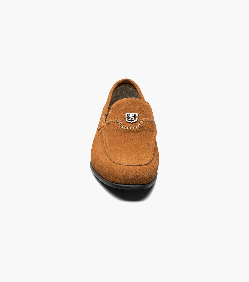 Stacy AdamsQuincy 25602-244 Moc Toe Bit Slip On Tan