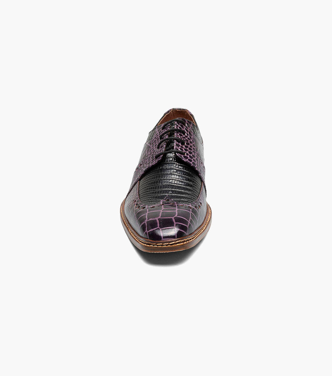 Stacy Adams Travato 25737-540 Wingtip Oxford Multi Purple