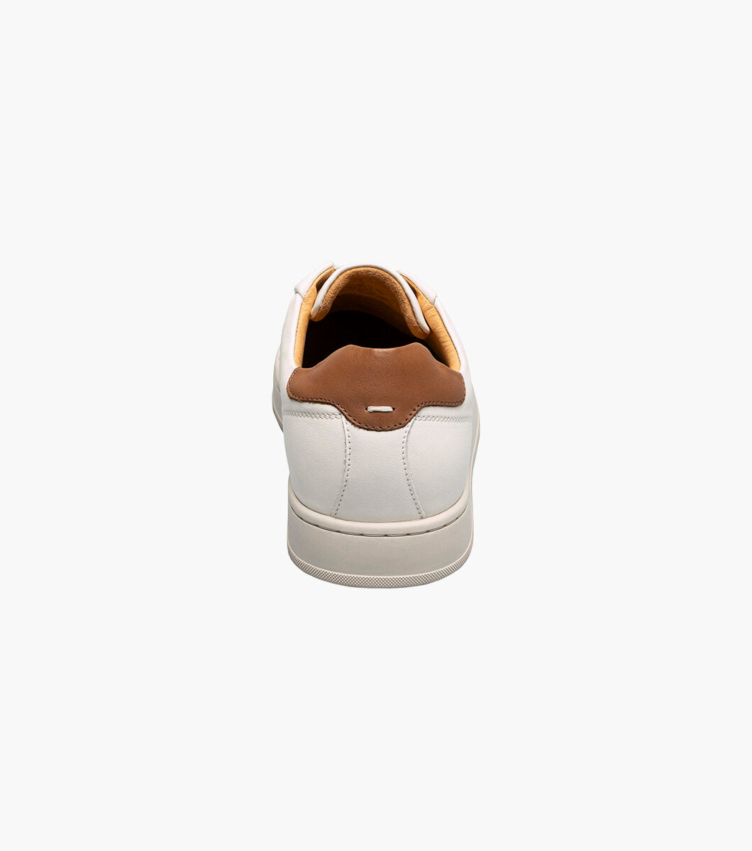 Florsheim 14457-113 Monopoli Elastic Lace To Toe Sneaker Cream