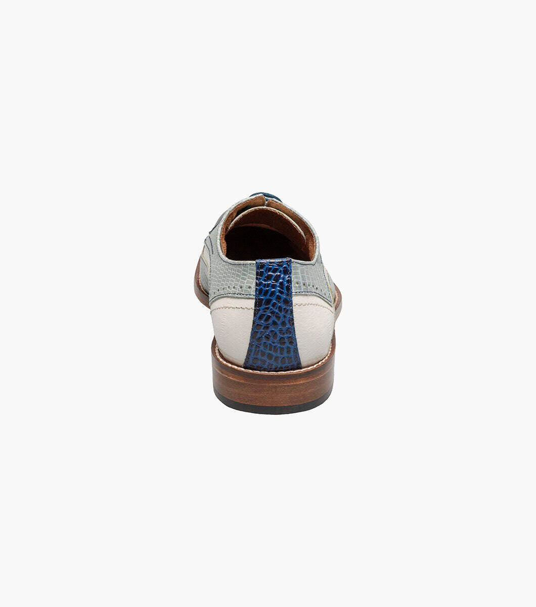 Stacy Adams Gallinari 25660-469 Wingtip Lace Up Dark Blue Multi