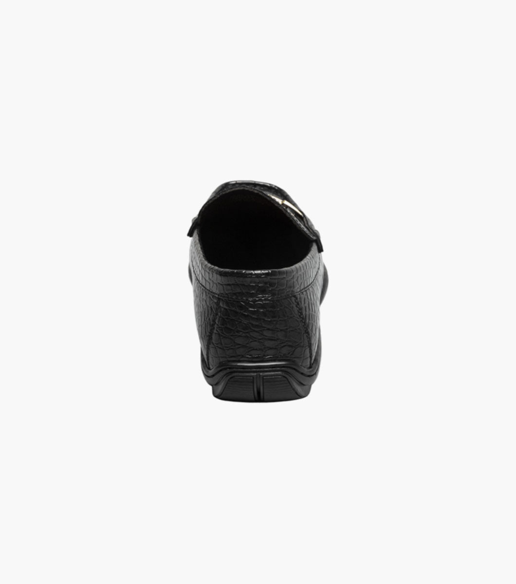 Stacy Adams 25703-001 Embrey Moc Toe Bit Slip On Black