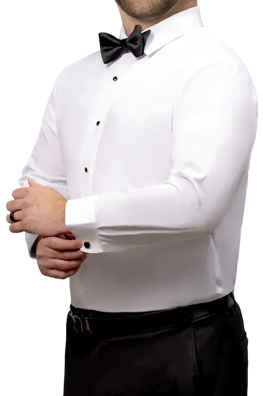Diamond LDS-100S M5 4 Way Stretch Shirt Slim Fit White