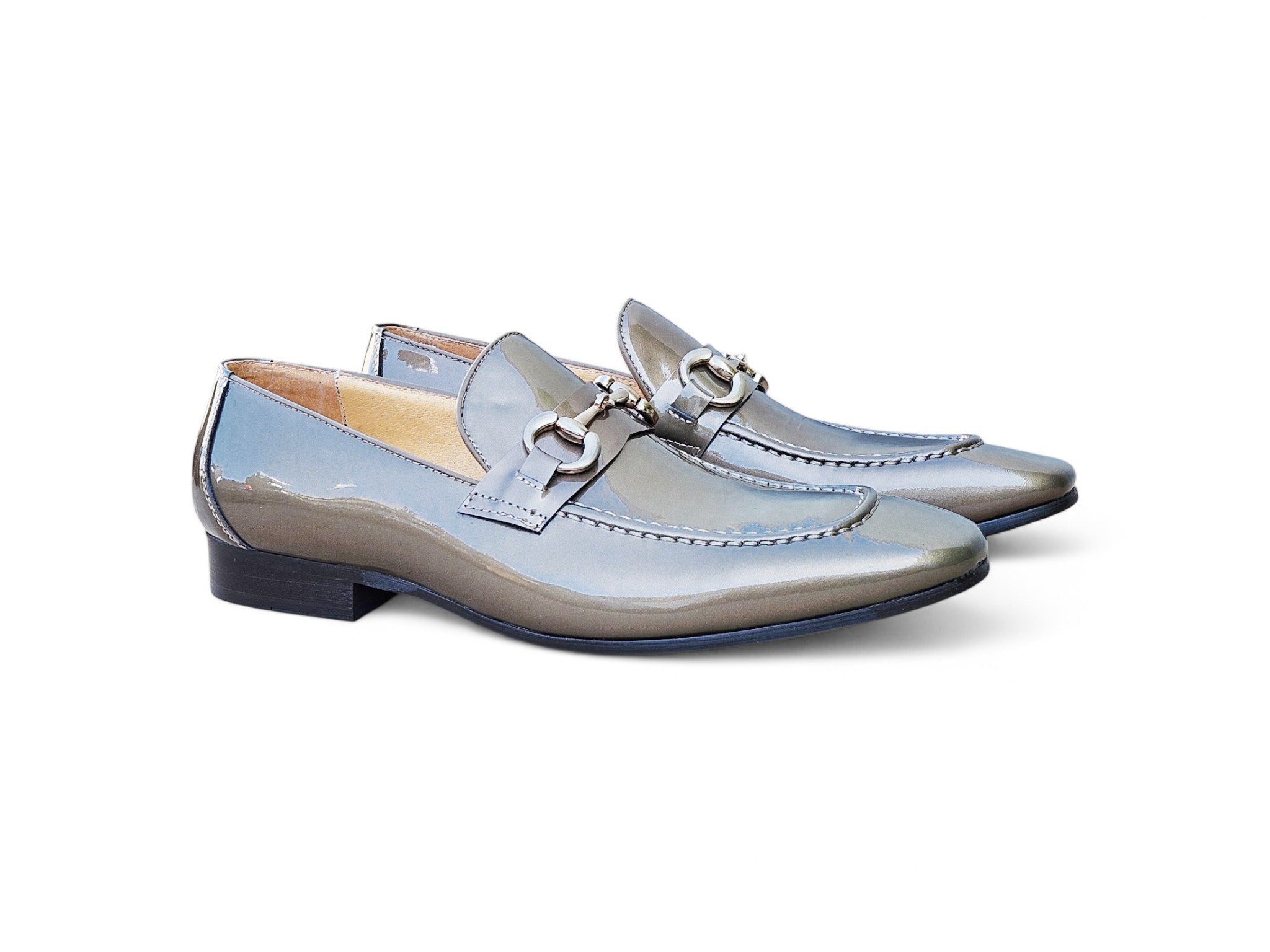 Patent Leather Horse Bit Loafer