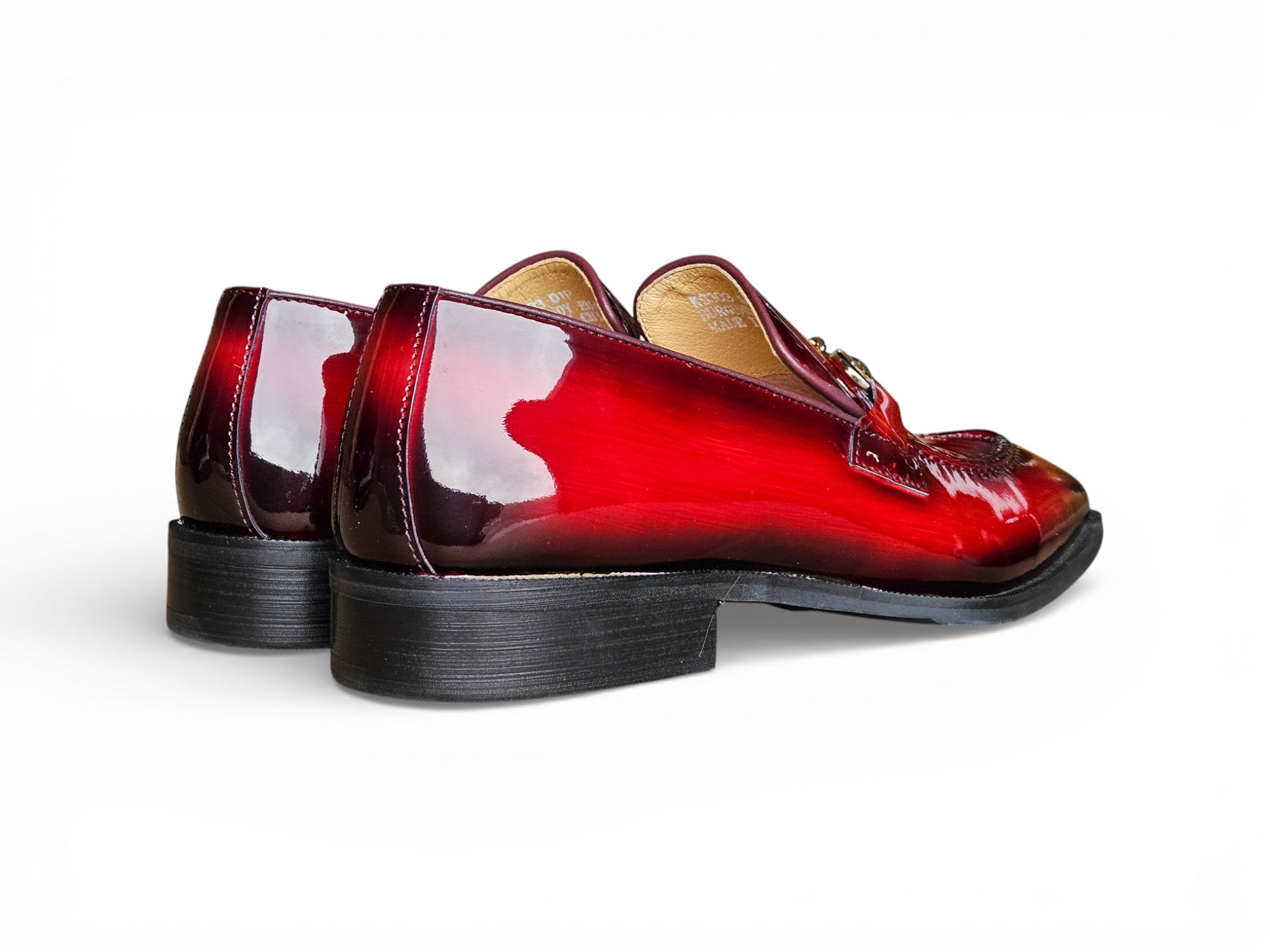 Patent Leather Buckle Loafer
