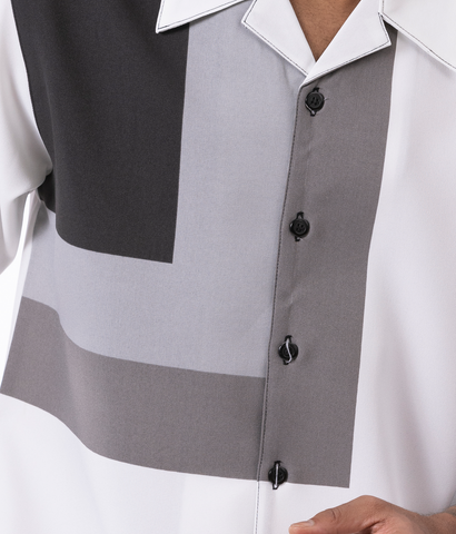 Montique 2309 Two Piece Set White