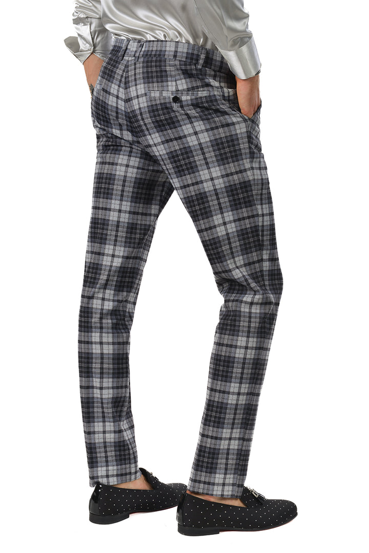 Barabas Kherson 2CP191 Chino Slim Fit Pants Black/Grey