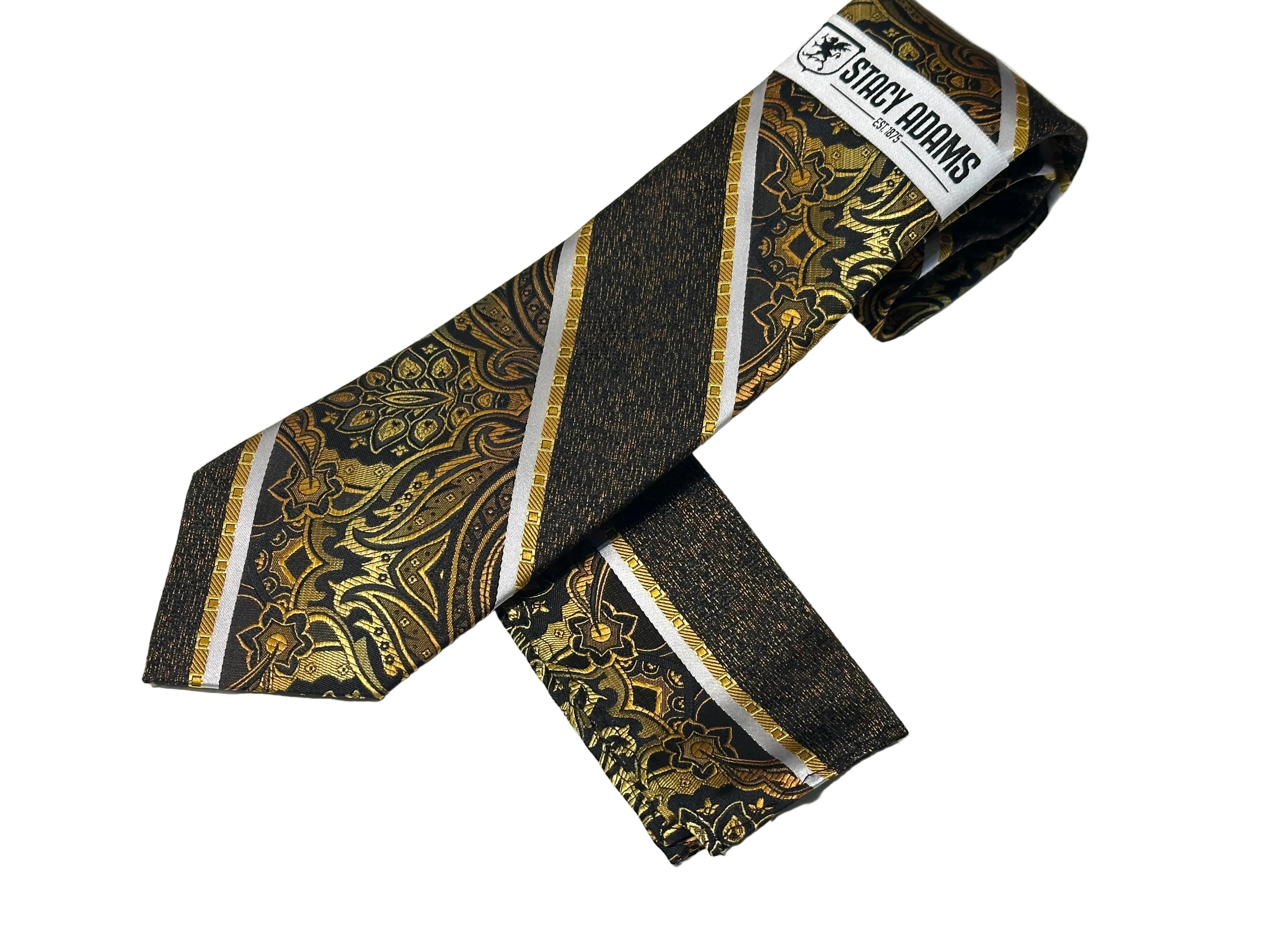Stacy Adams SA9800#7 Printed Tie & Hanky