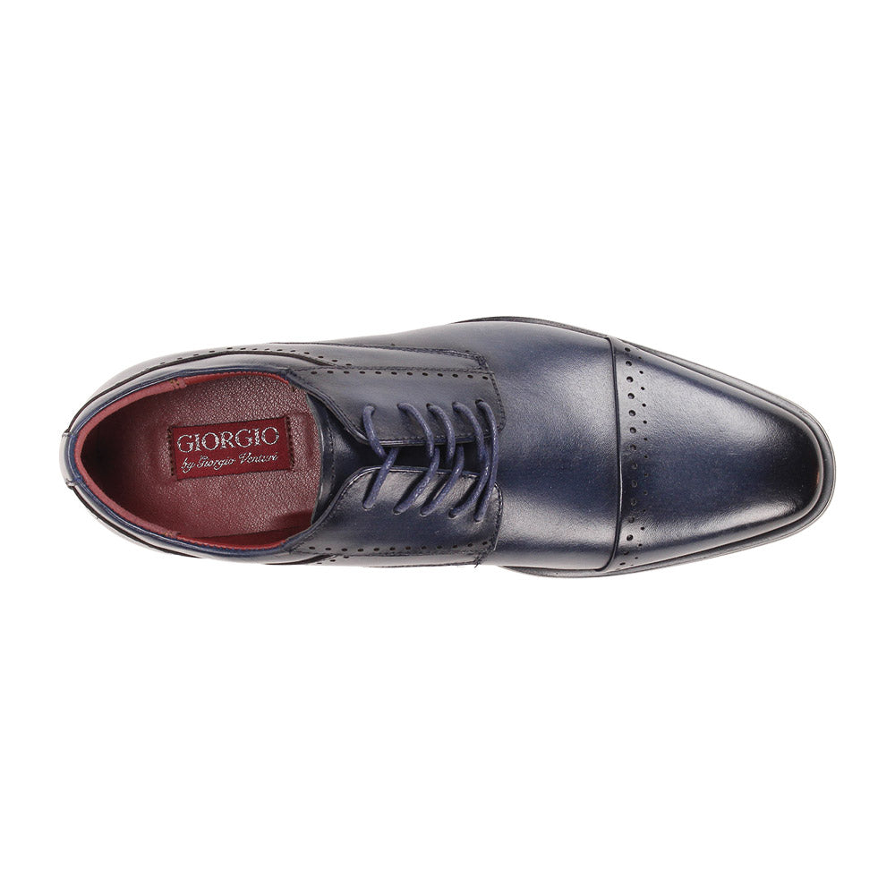 Giorgio Venturi 7033 Leather Shoes Navy