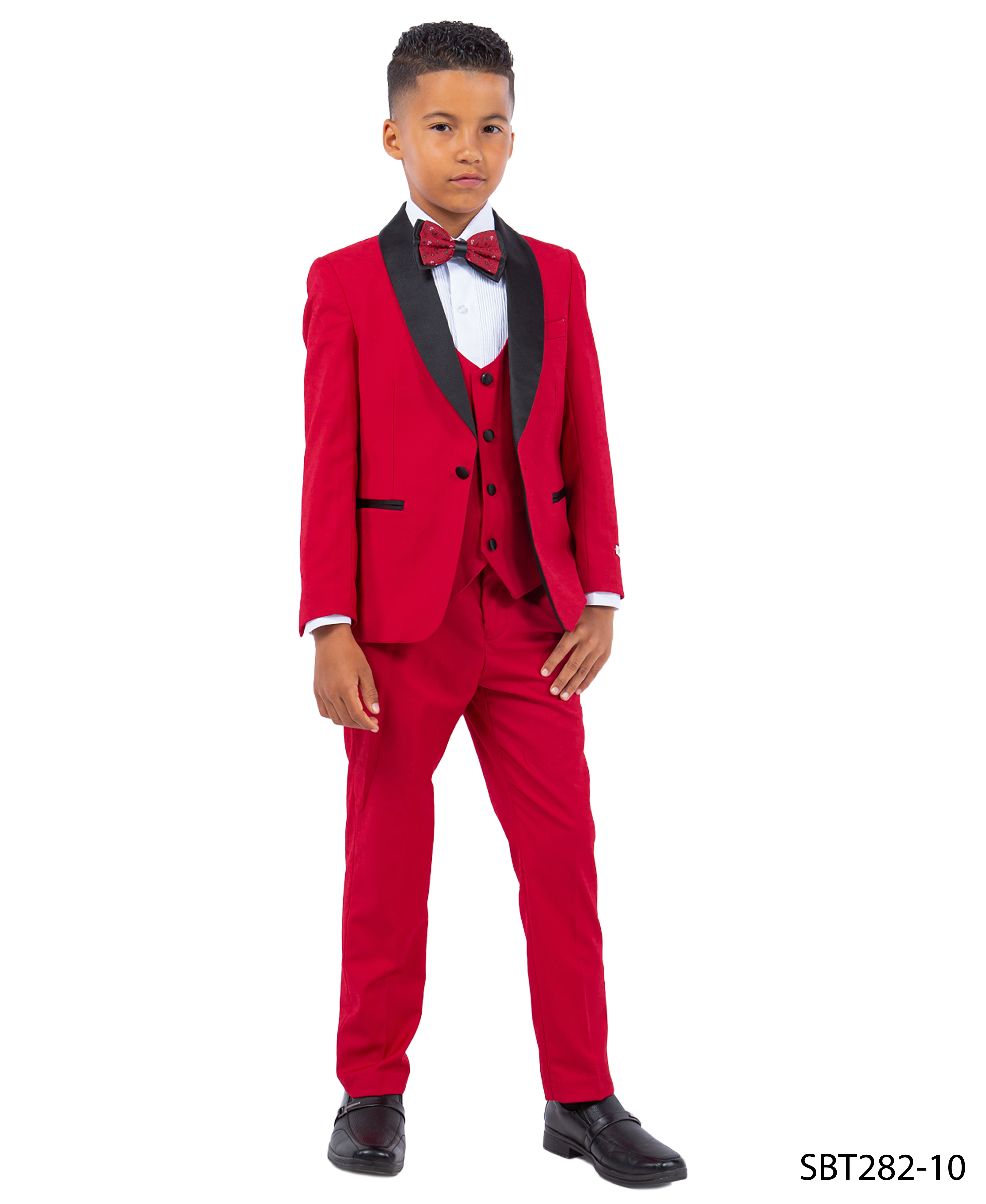 Stacy Adams SBT282/10 Boys Tuxedo Red