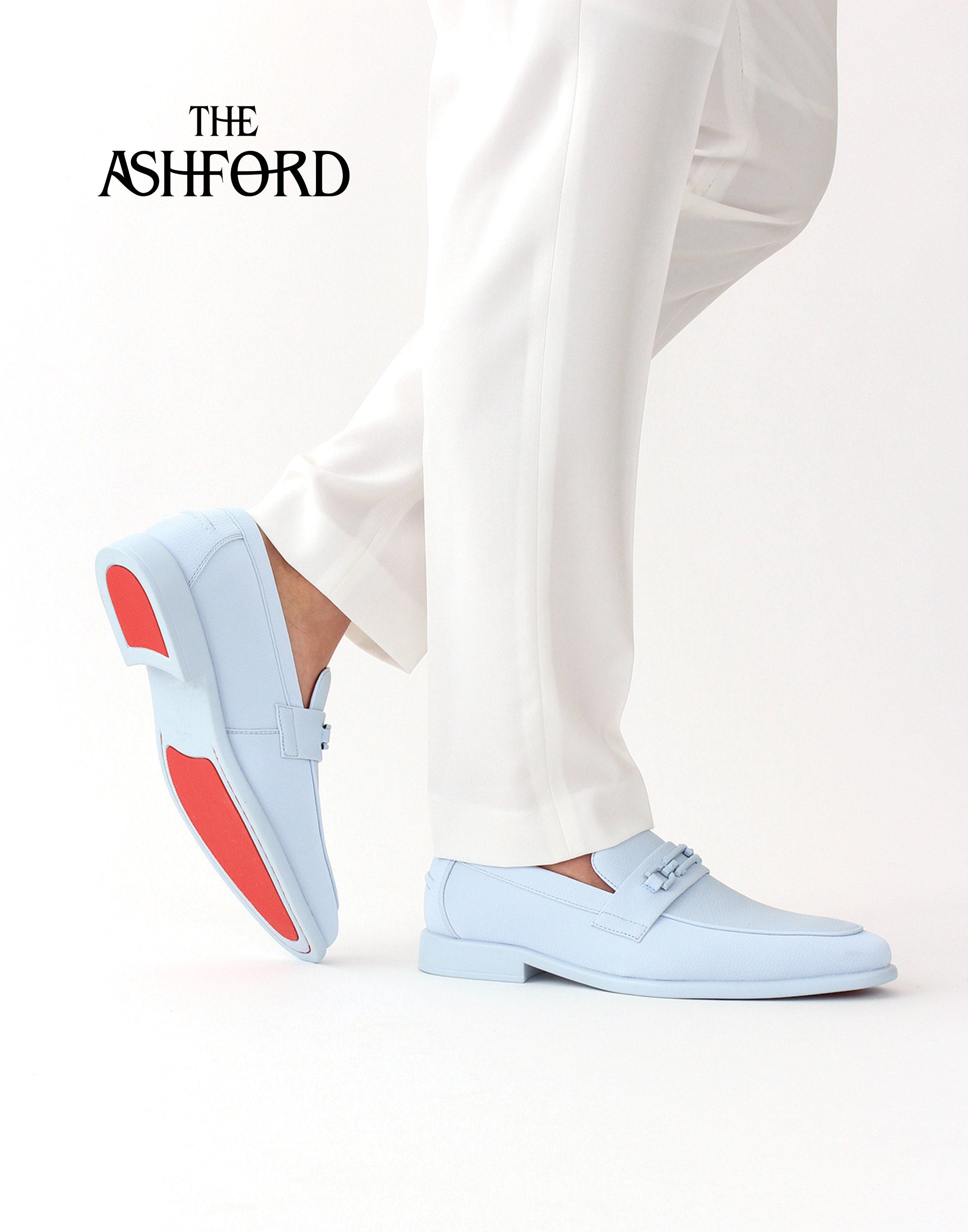 The Ashford Collection ASH4 Slip On Light Blue