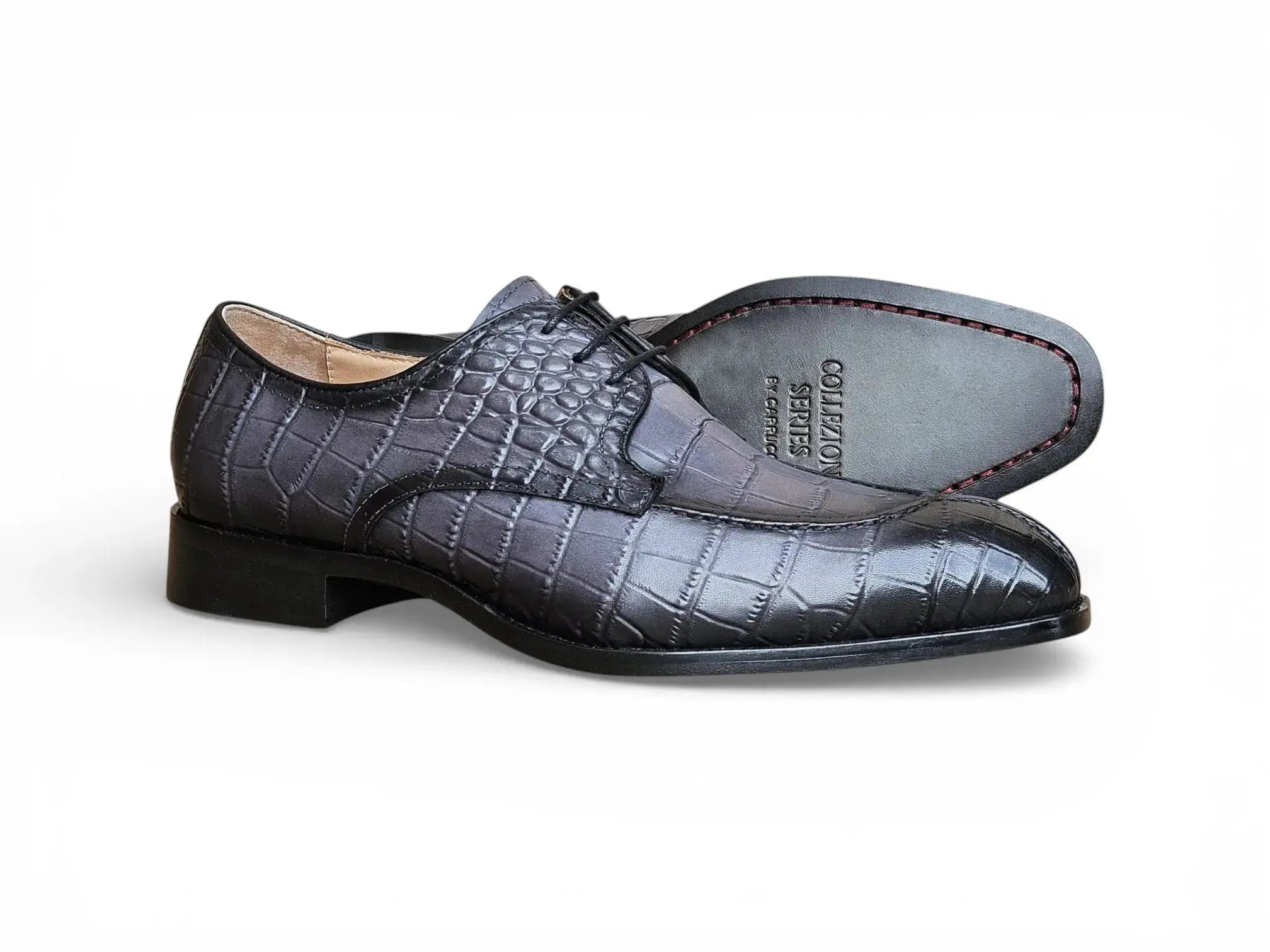 Allen II Embossed Split Toe Derby
