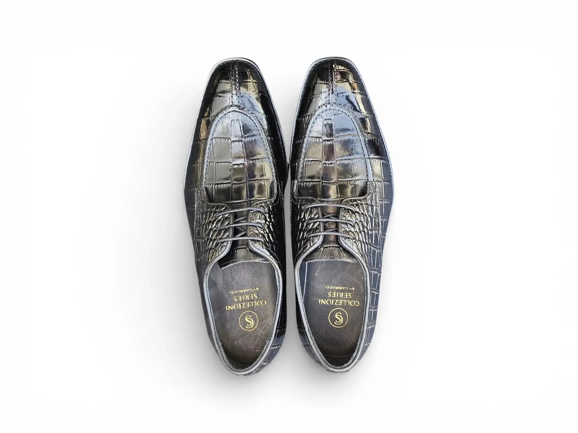 Allen II Embossed Split Toe Derby