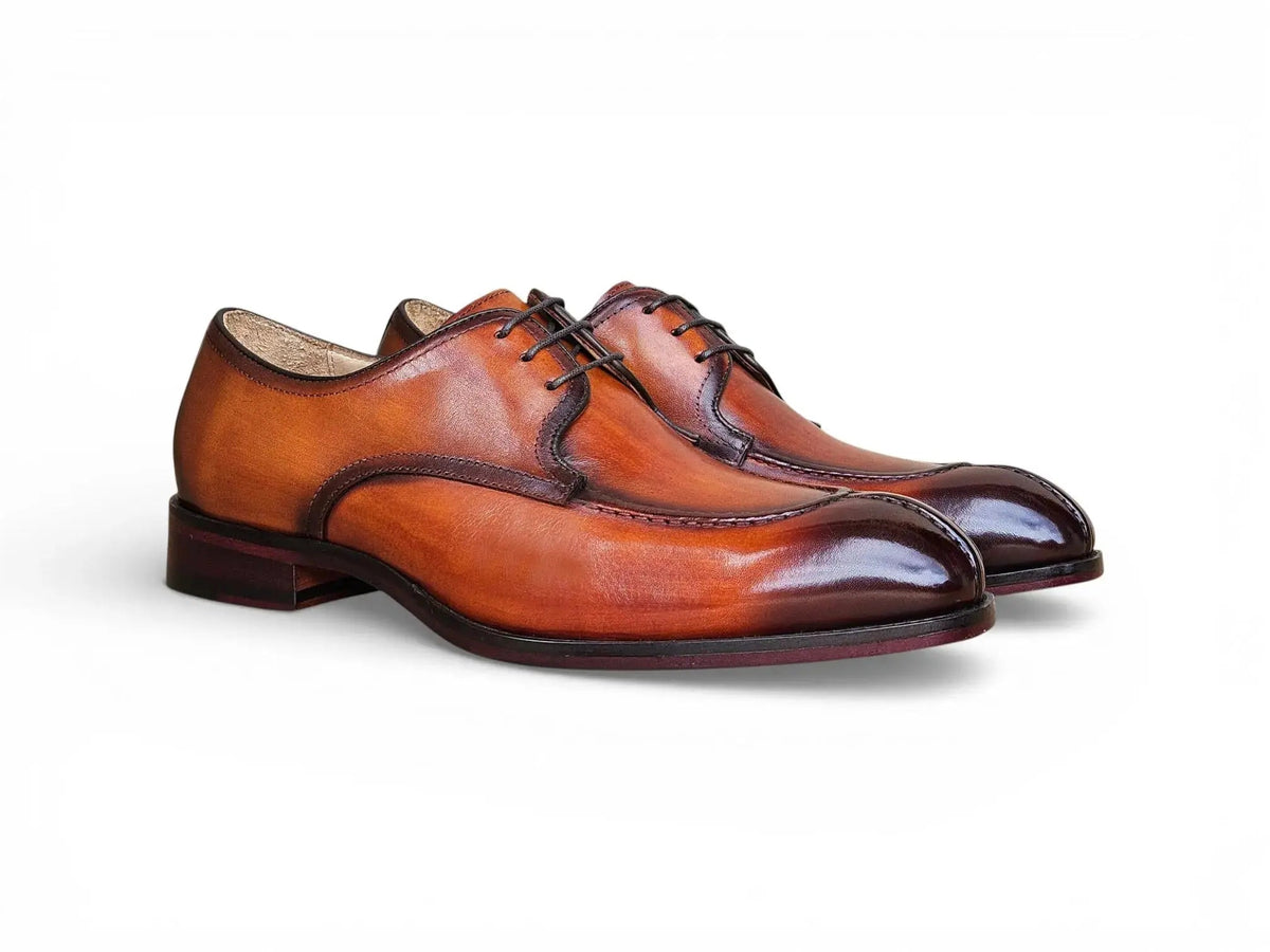 Allen Edmonds Tan Leather Split-Toe Derby Shoes Mens Size 11B IMG_2811.jpeg?format=1500w main image 4