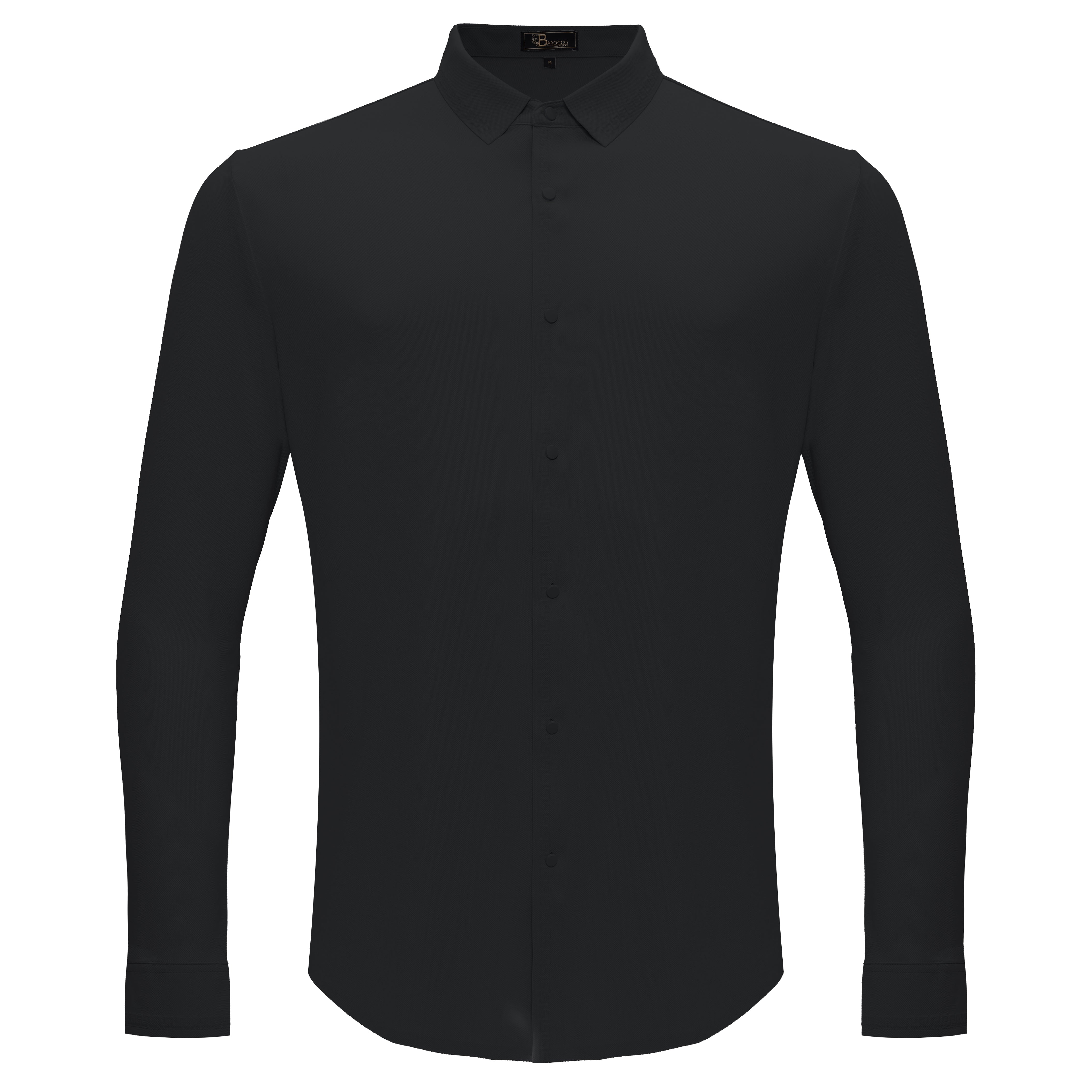 Olympic Victory Button-Up Shirt BLACK