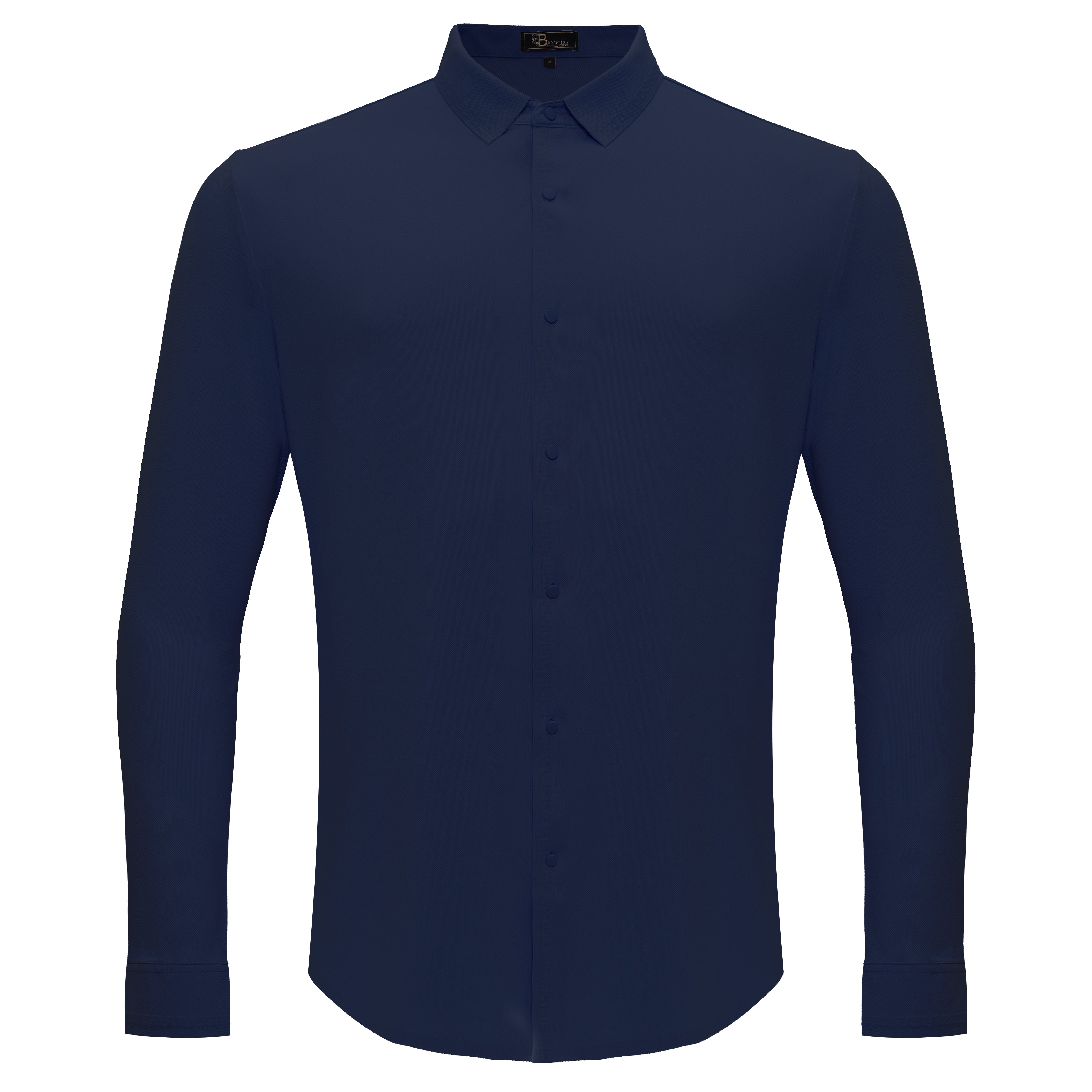 Olympic Victory Button-Up Shirt DARK BLUE