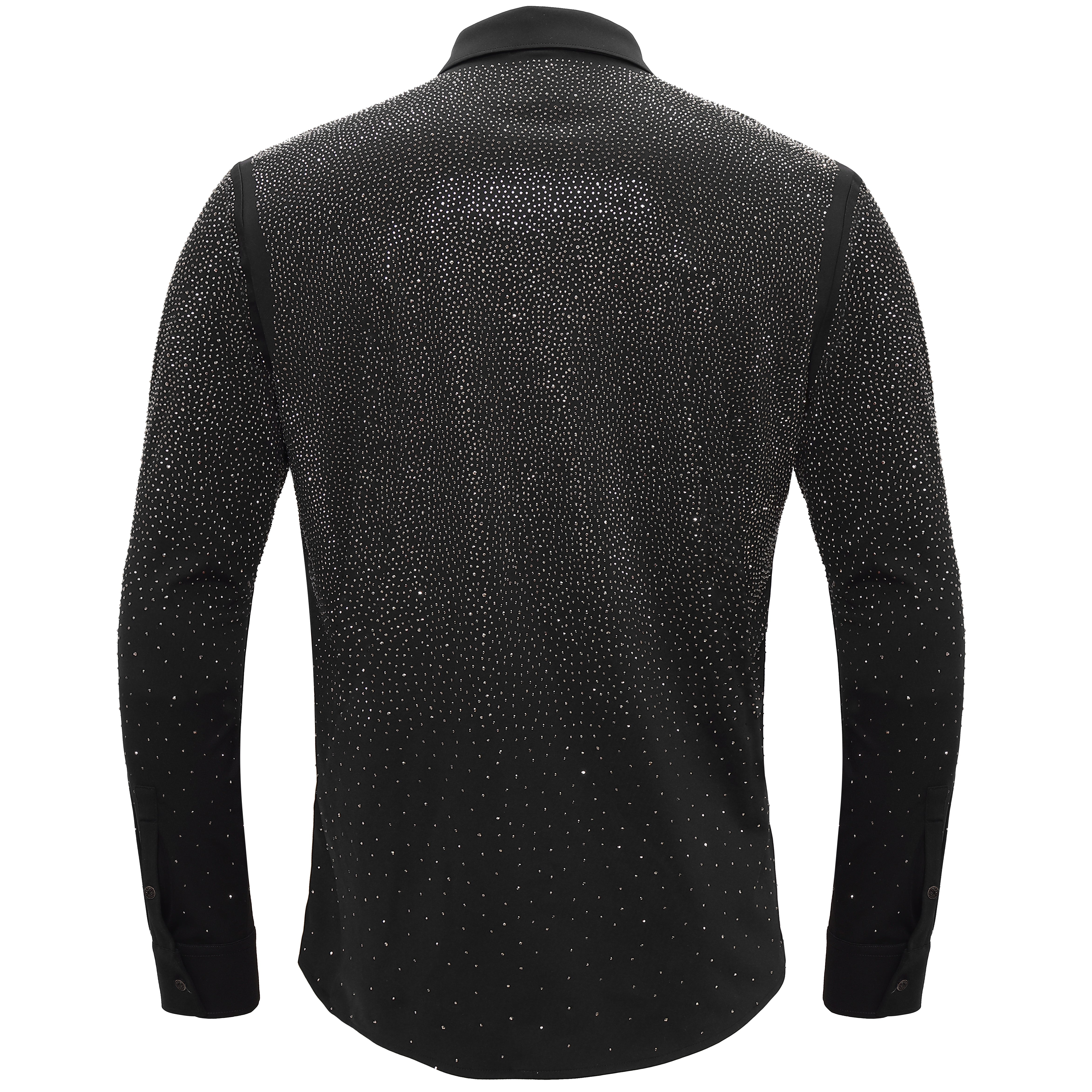 Super Nova Button-Up Shirt BLACK/GUN METAL