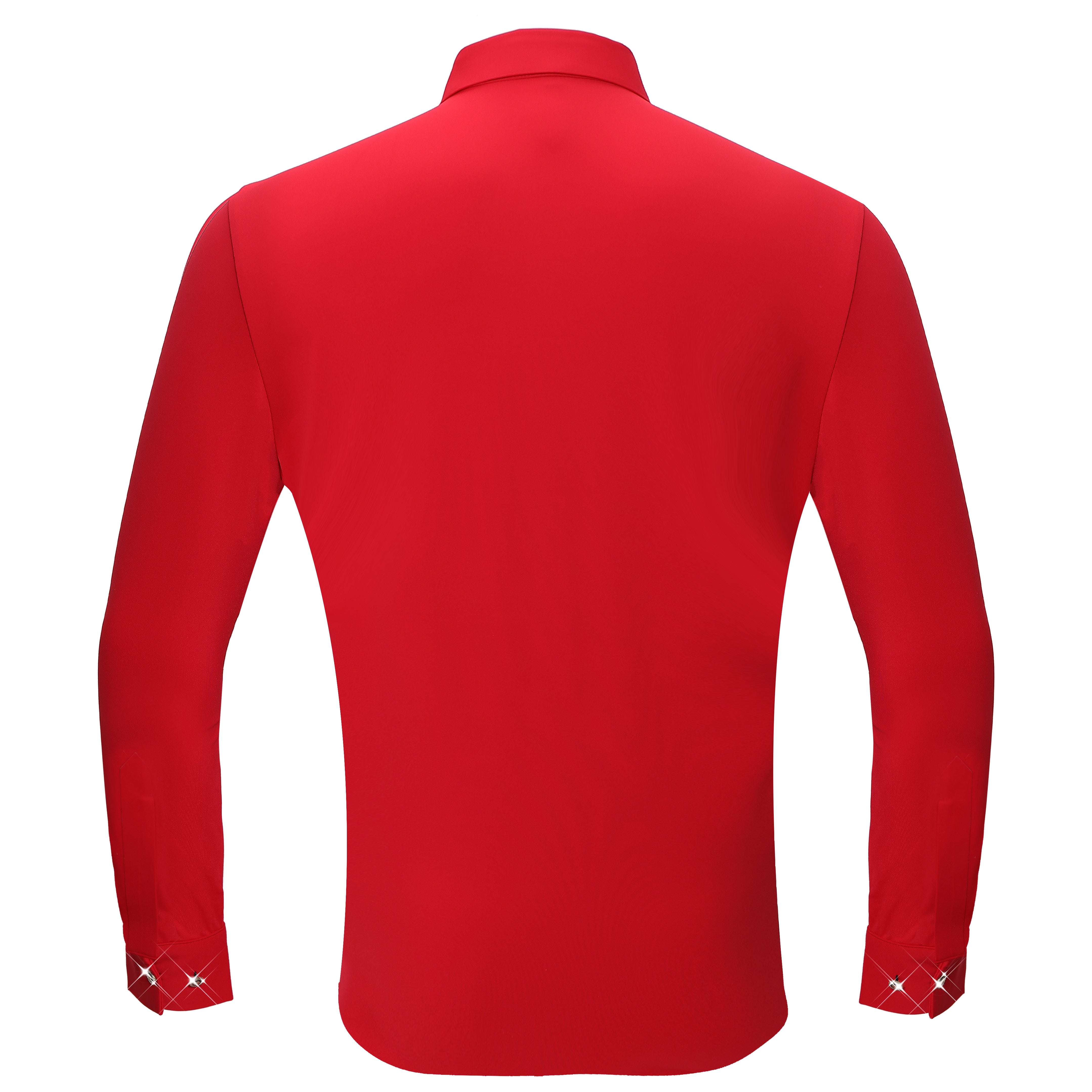 Fierce Frenzy Button-Up Shirt RED