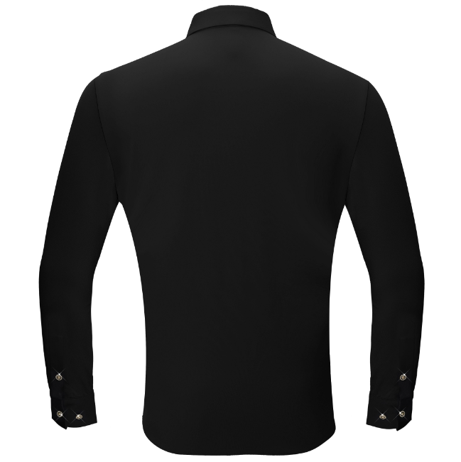 Ring Mastery Button-Up Shirt BLACK