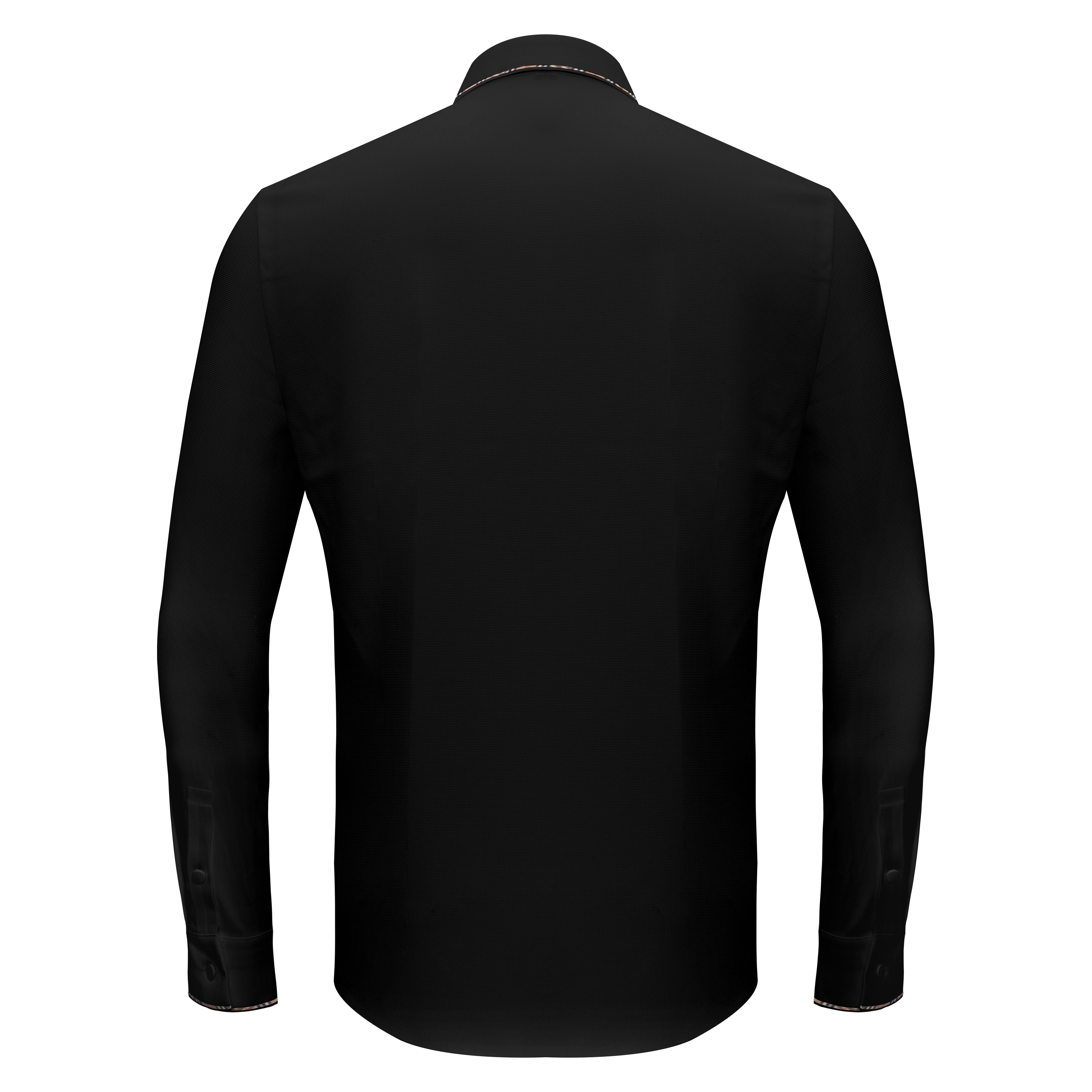 Modern Class Button up shirt BLACK