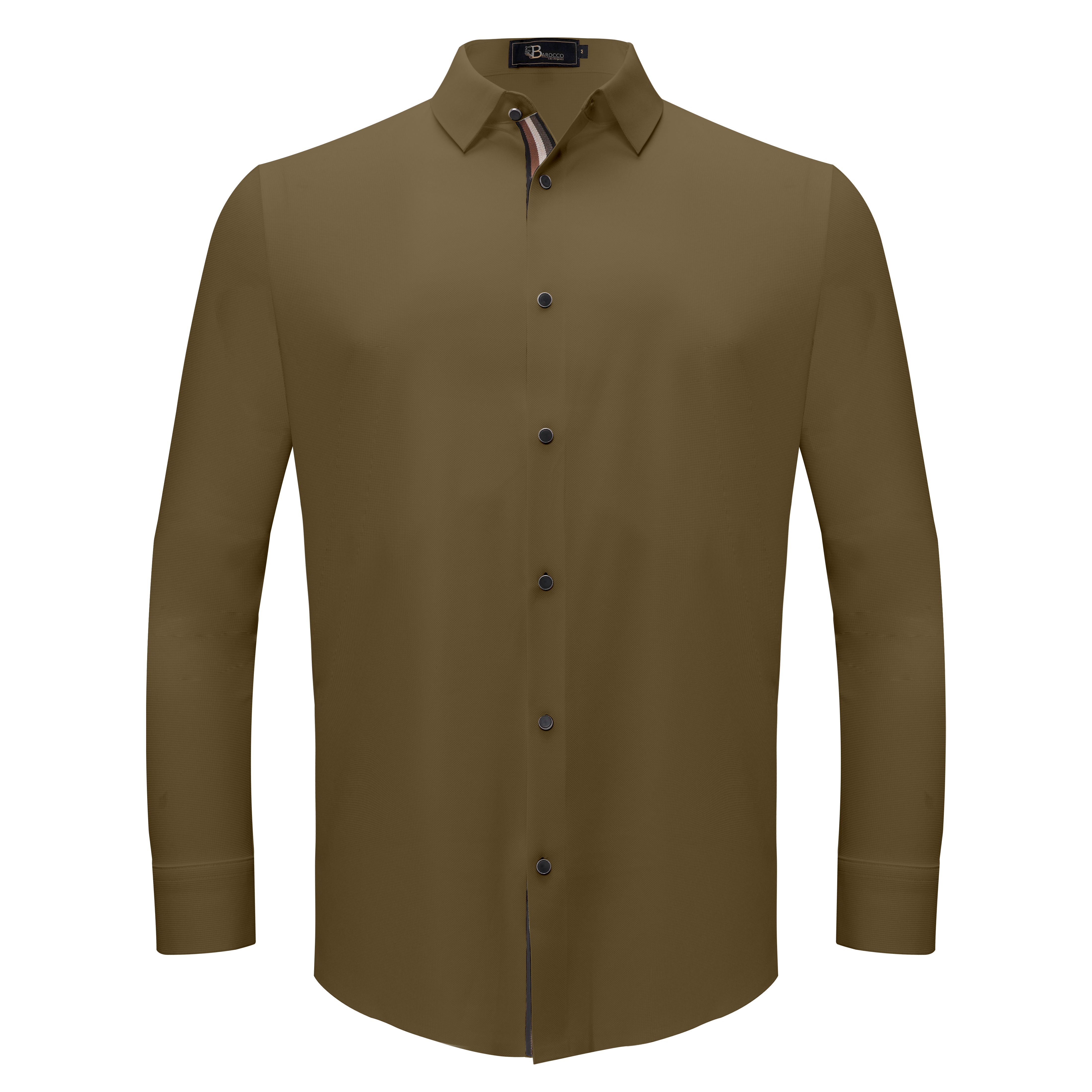 Power Move Button-Up Shirt KHAKI