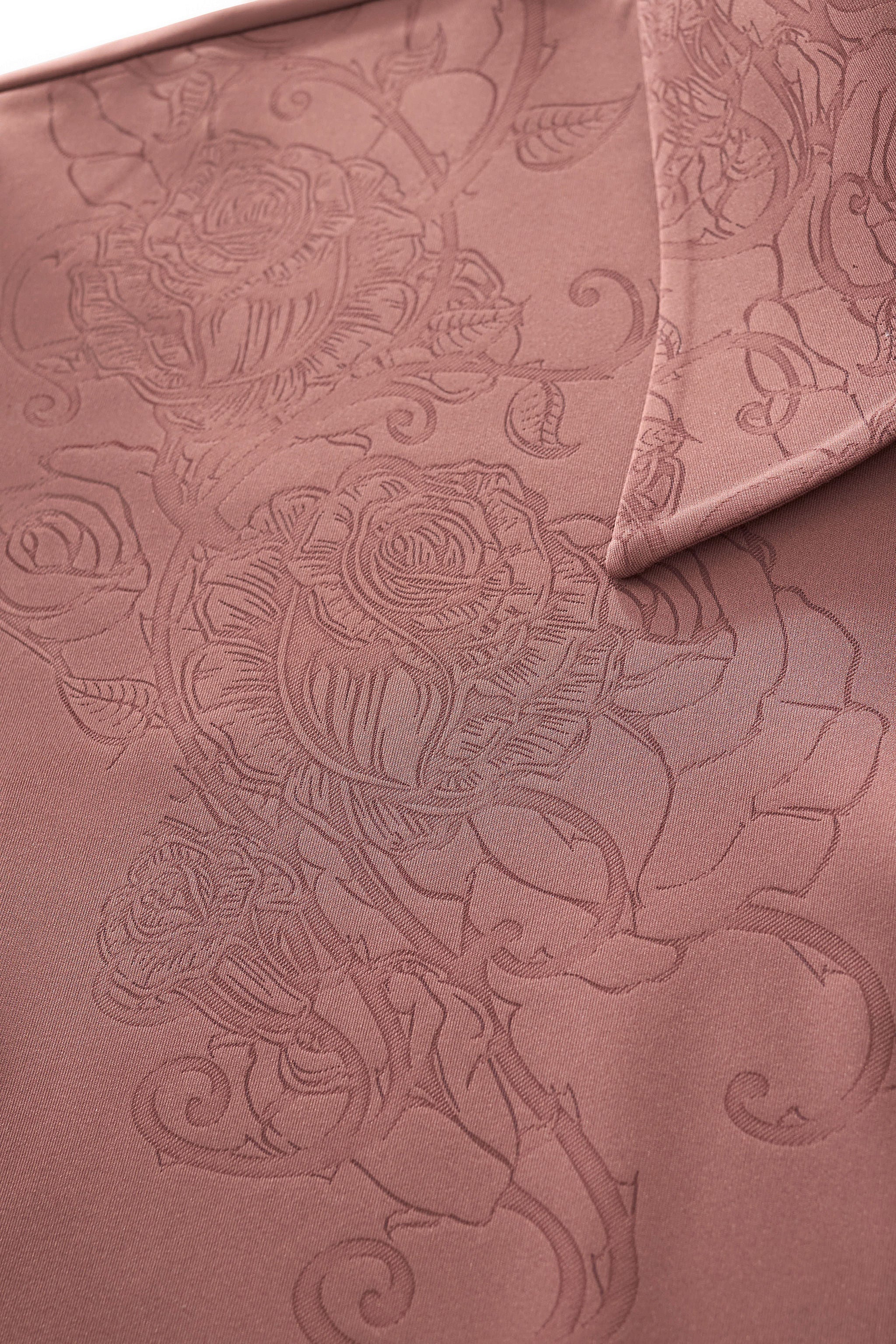 Rose Éclat Emboss Shirt DUSTY PINK
