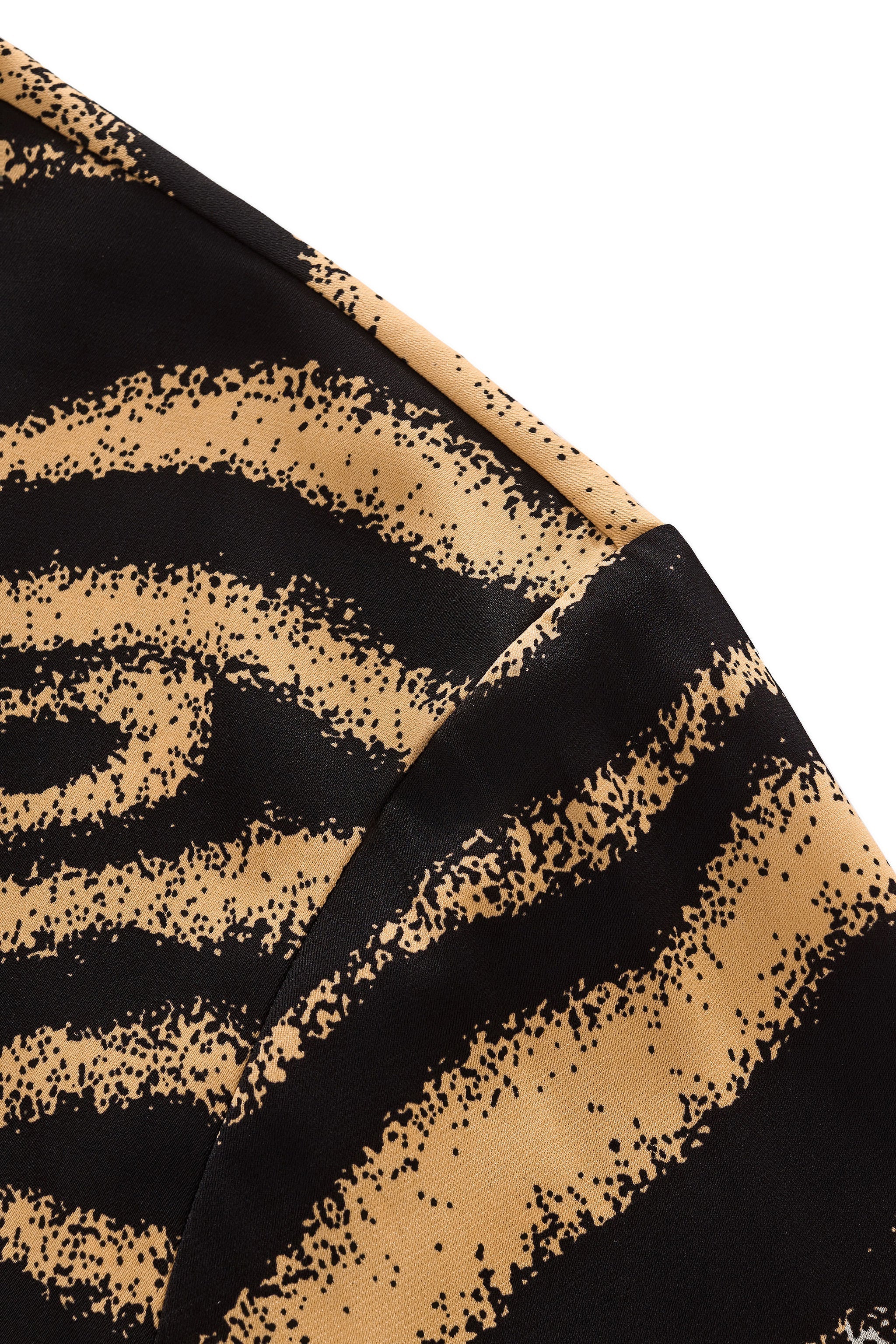 Golden Mirage Stitchless LS Shirt BLACK/BROWN