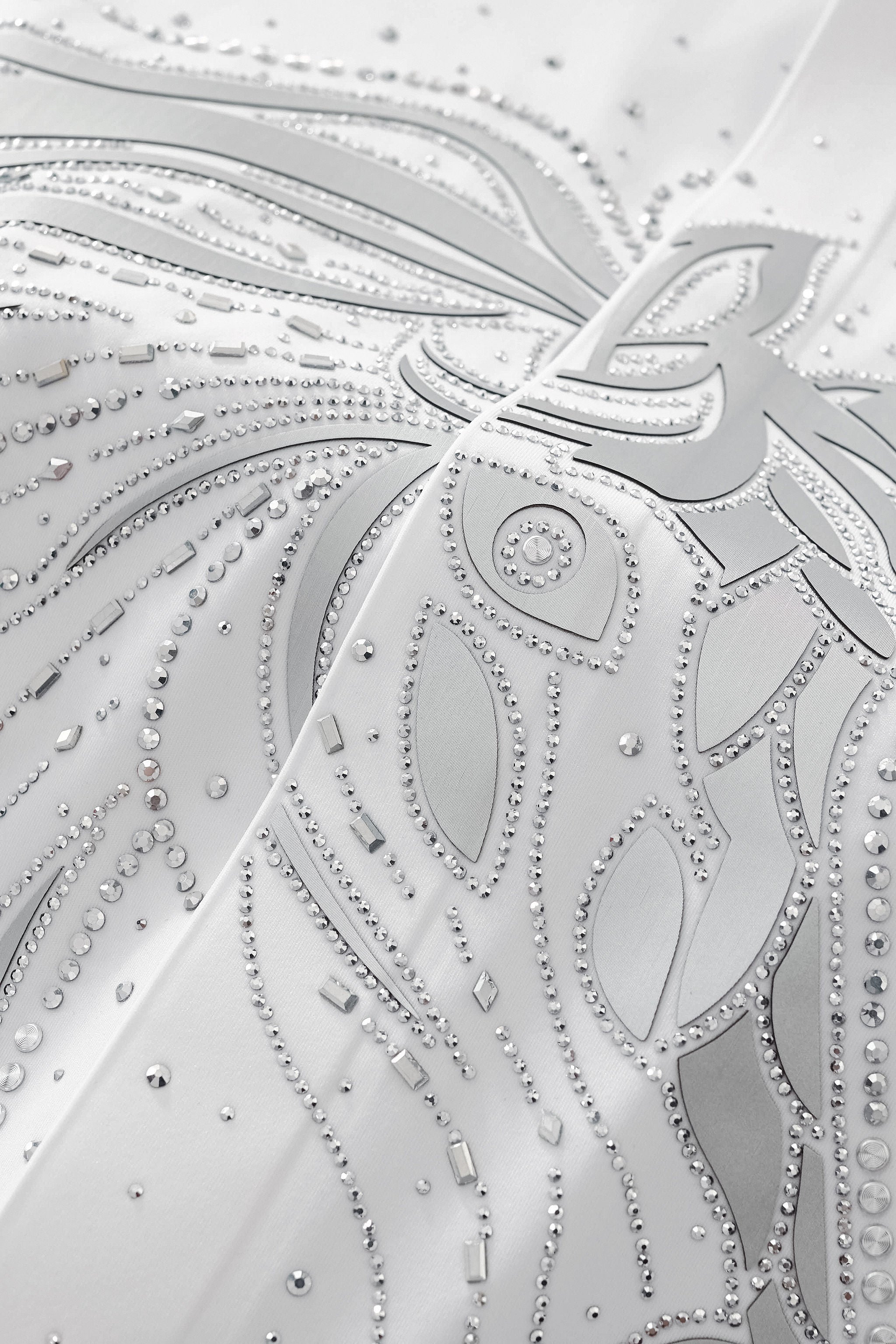 Stallion Embellished LS Shirt WHITE