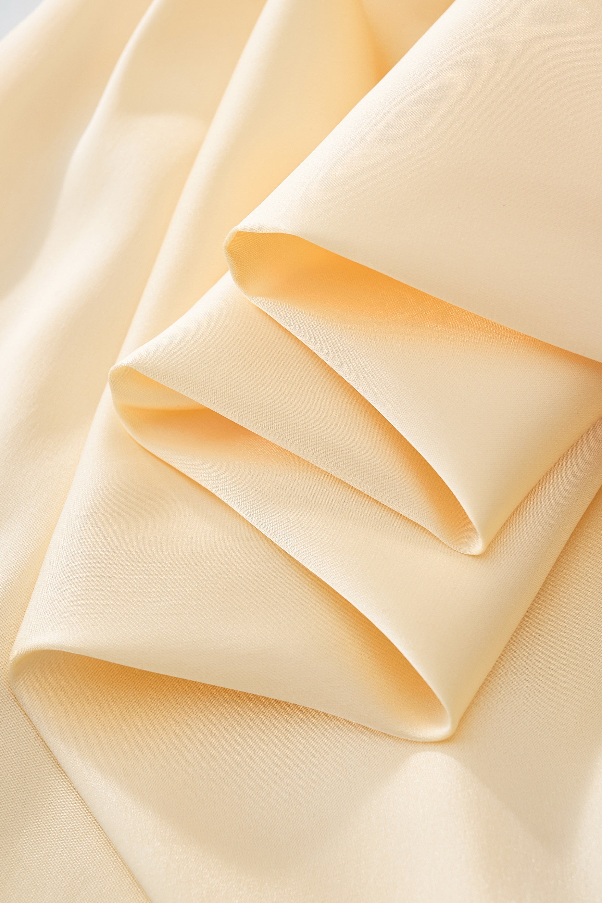 SIGNITURE SATIN STITCHLESS LS Shirt IVORY