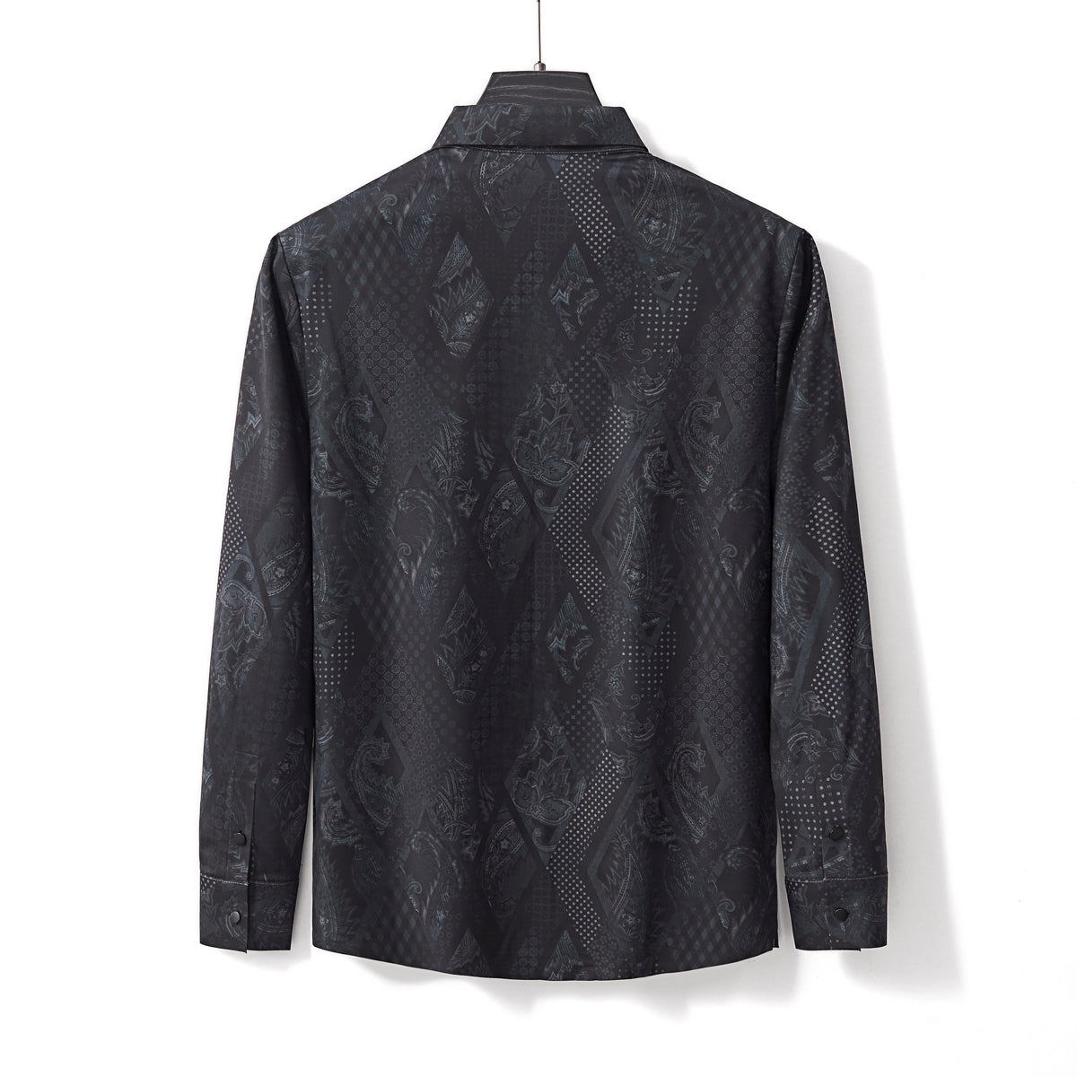 Shadow Bloom Stitchless LS Shirt BLACK