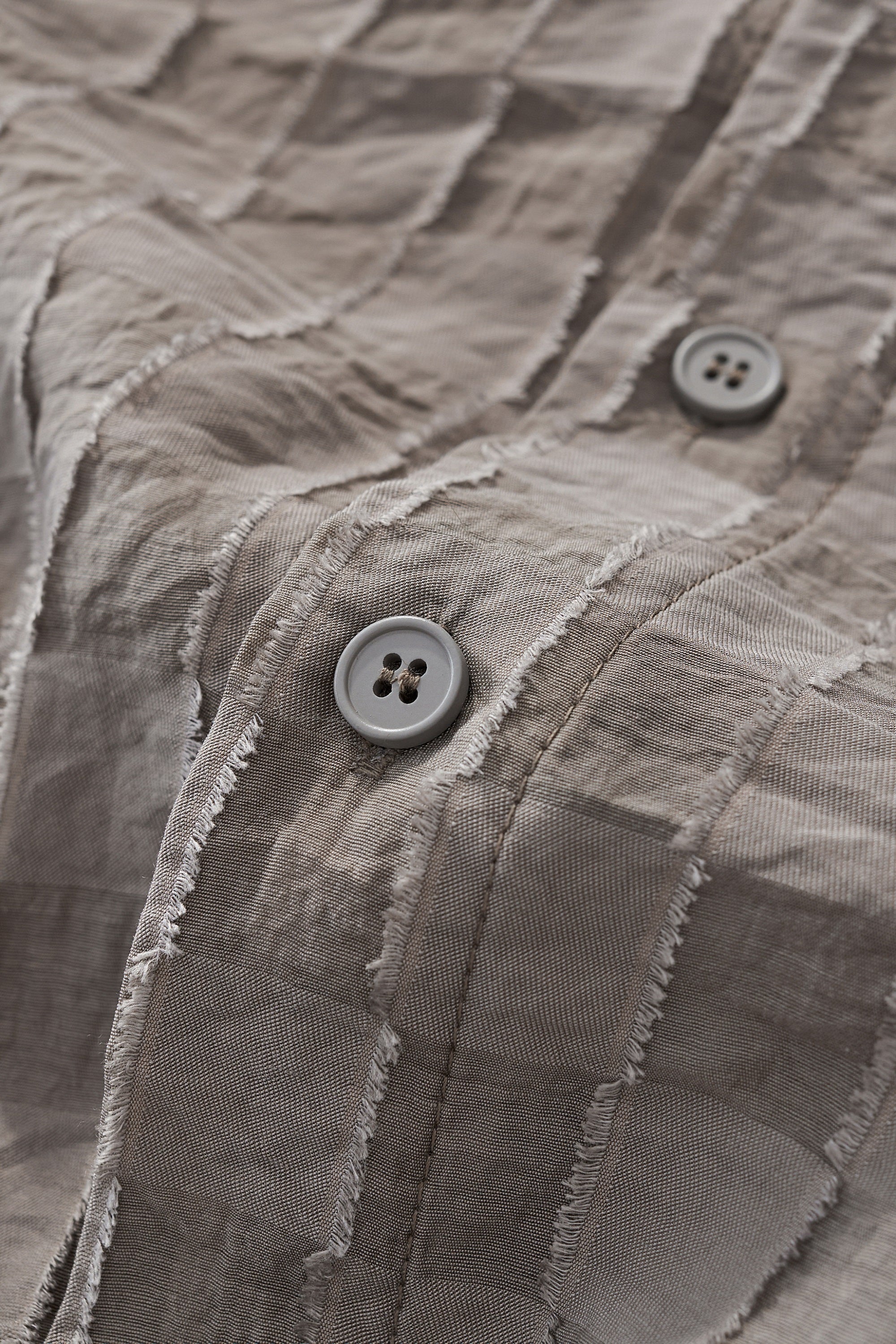 Haven Textured Long Sleeve Shirt GREY
