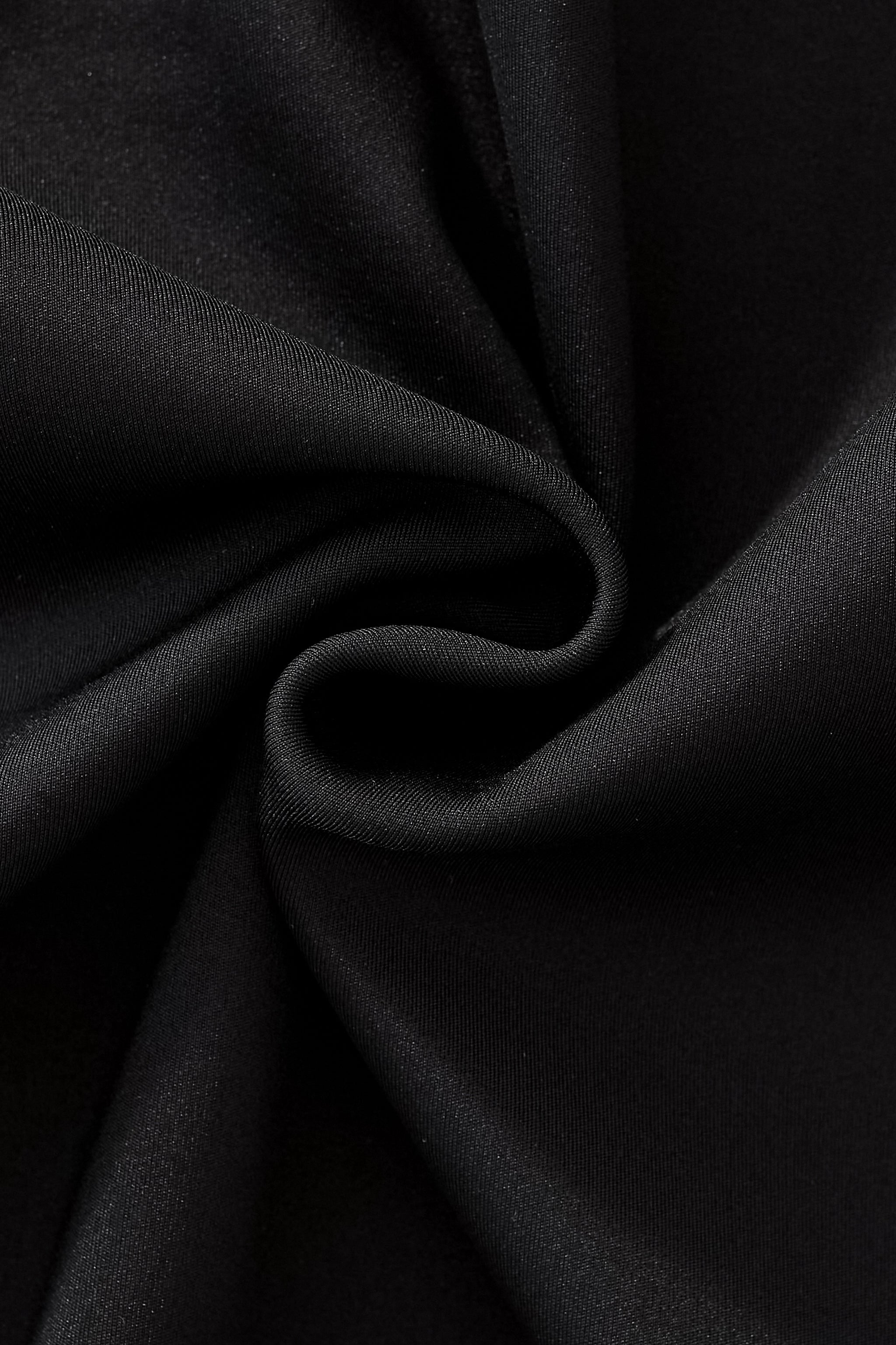 Velvet Core LS button up Shirt BLACK