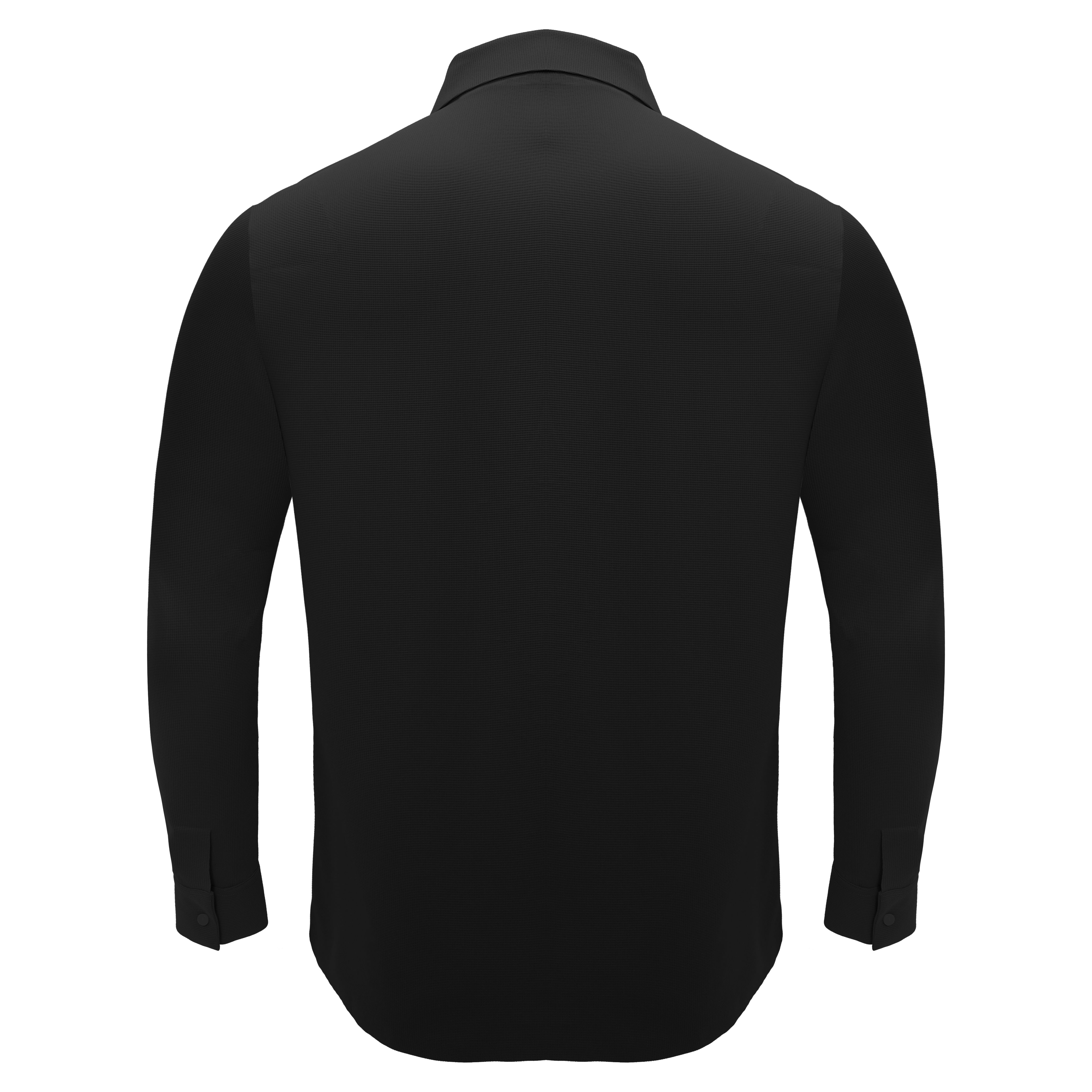 Zenith Zip Shirt BLACK