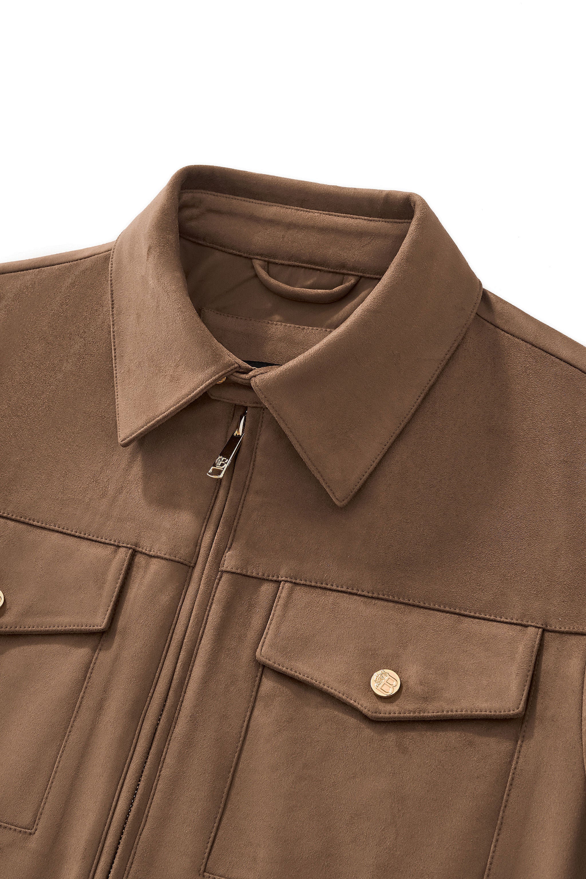 Helix Utility Zip Jacket BROWN