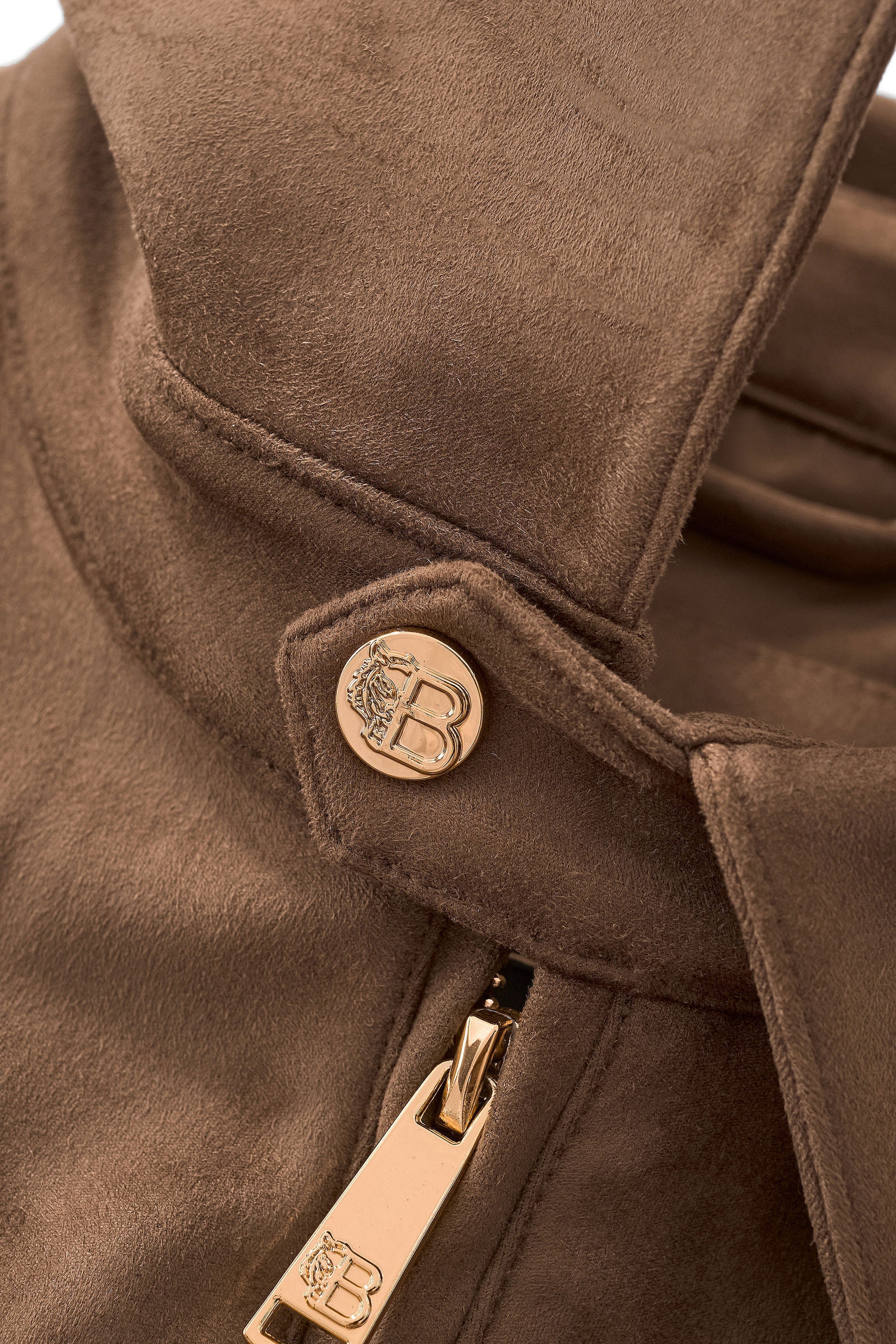 Helix Utility Zip Jacket BROWN