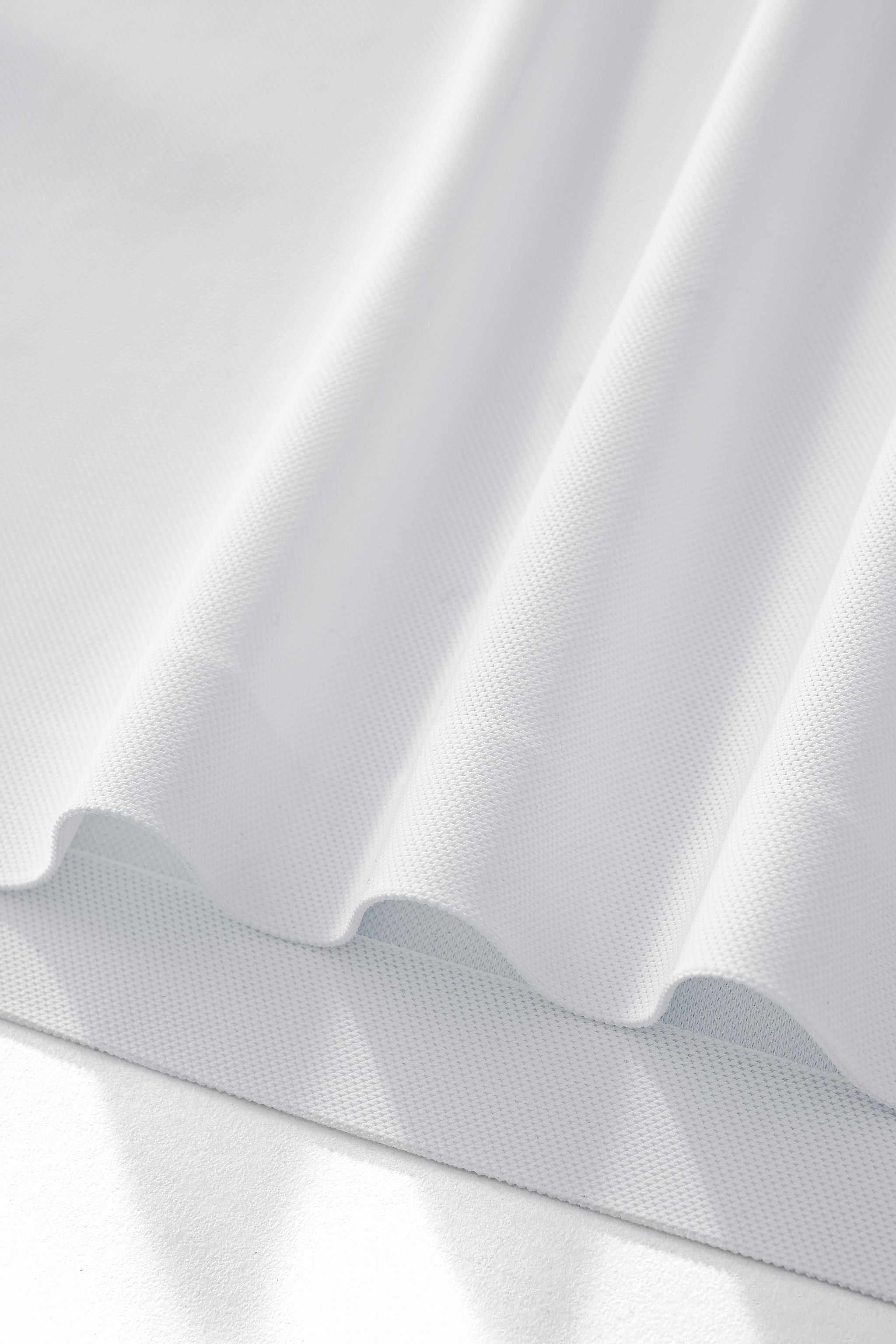 Contrast Trim Performance Polo - El Baron WHITE