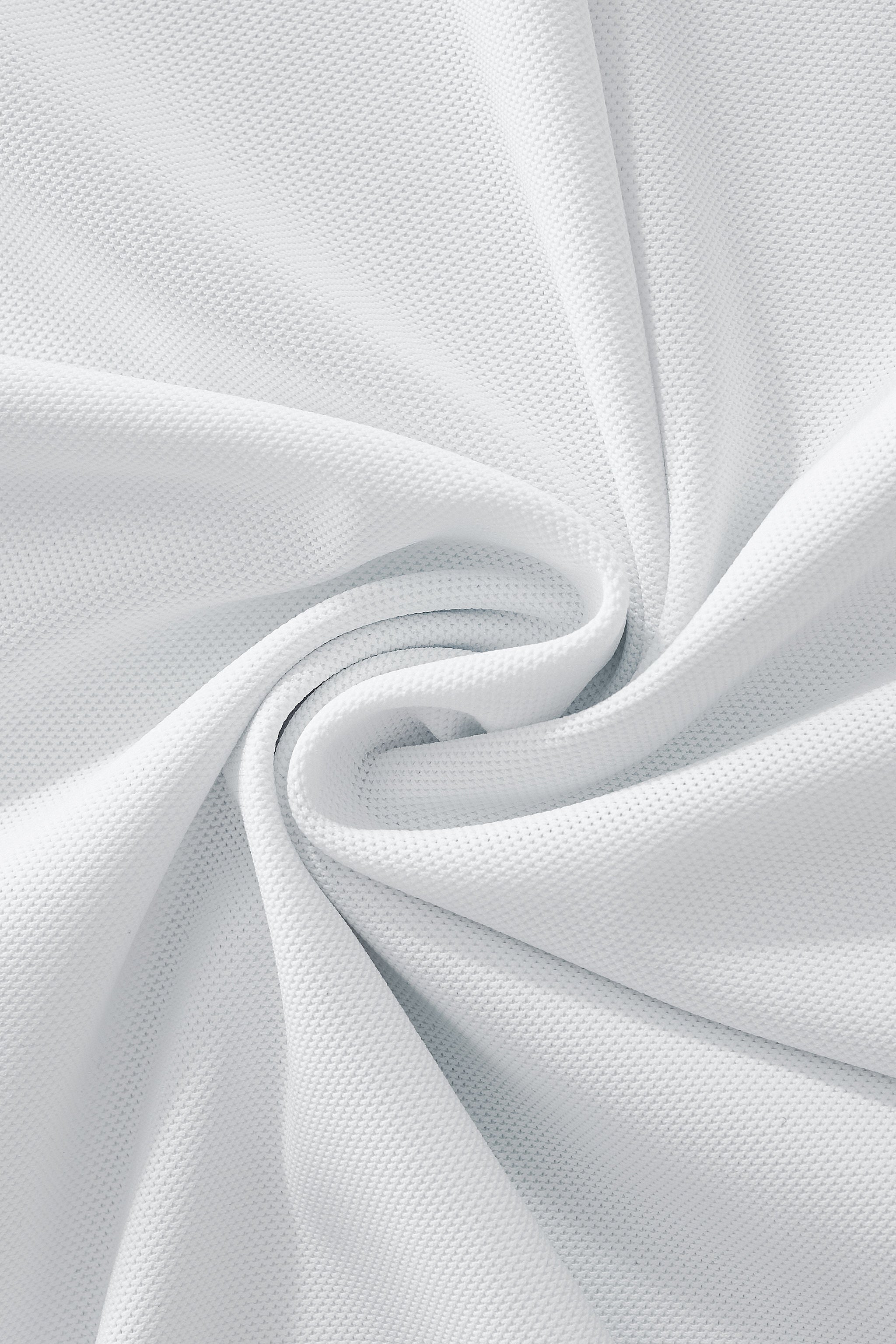 Contrast Trim Performance Polo - El Baron WHITE