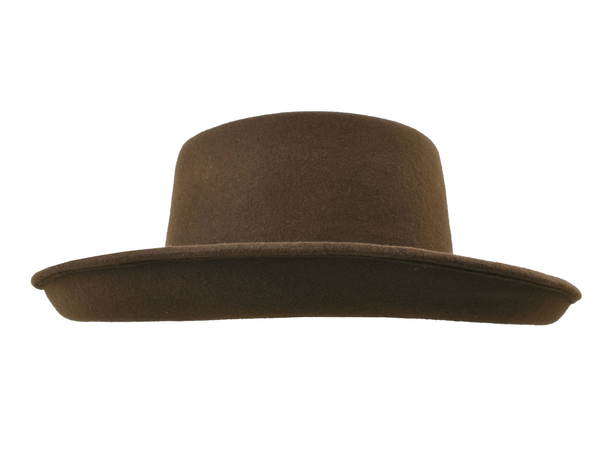 Outdoor Merino wool felt hat Rust