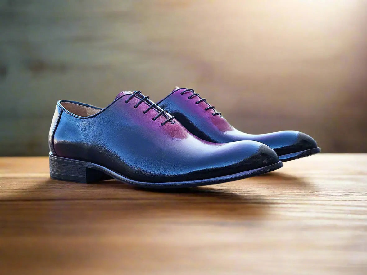 Burnished Two Tone Wholecut Oxford