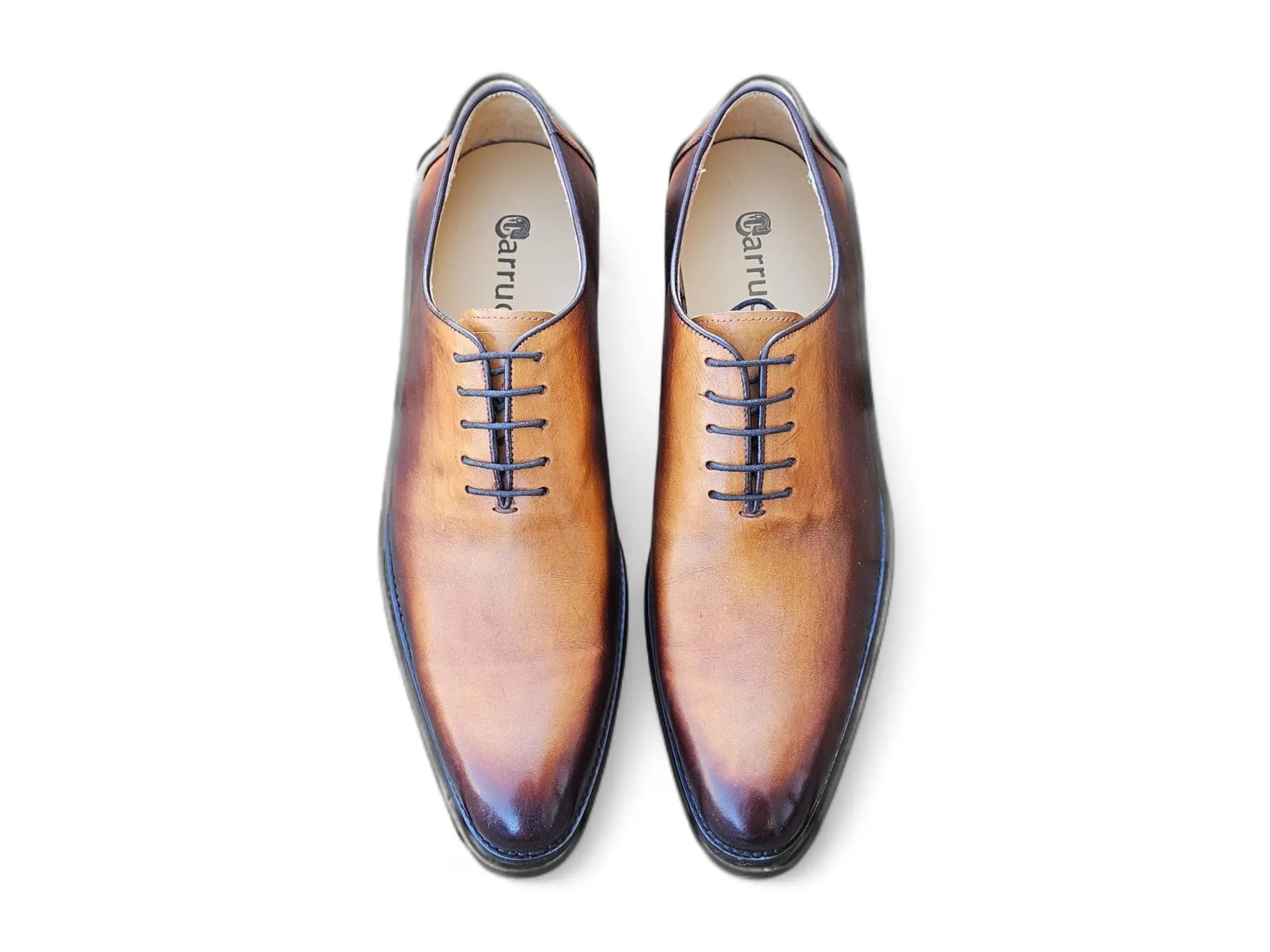 Burnished Two Tone Wholecut Oxford