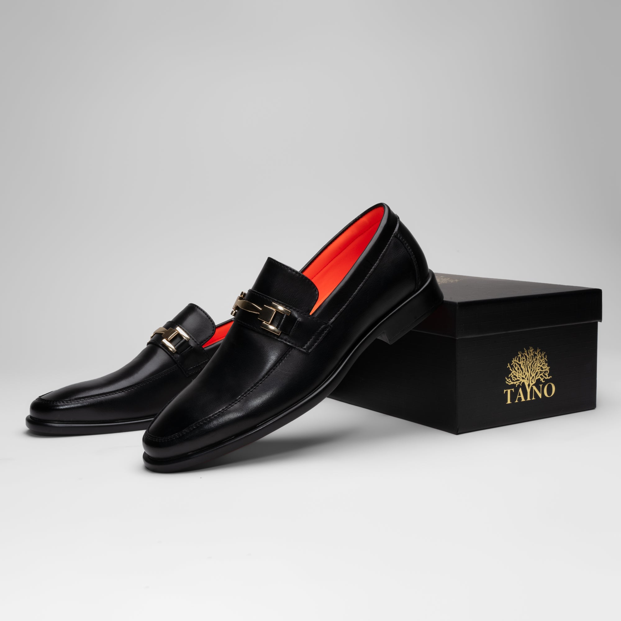 Tayno The Caprio Leather Loafer Black