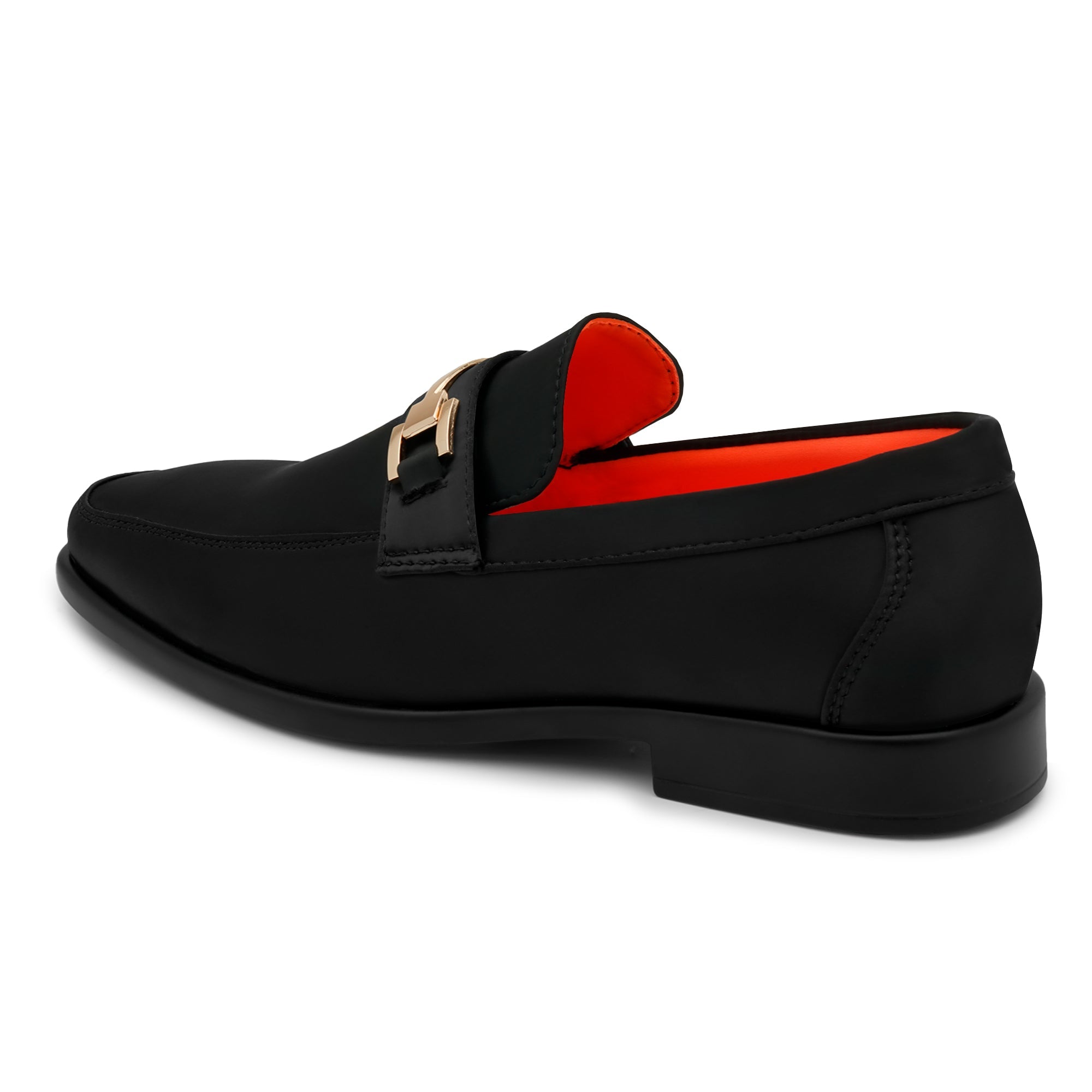Tayno The Caprio Silk Loafer Black/ Gold