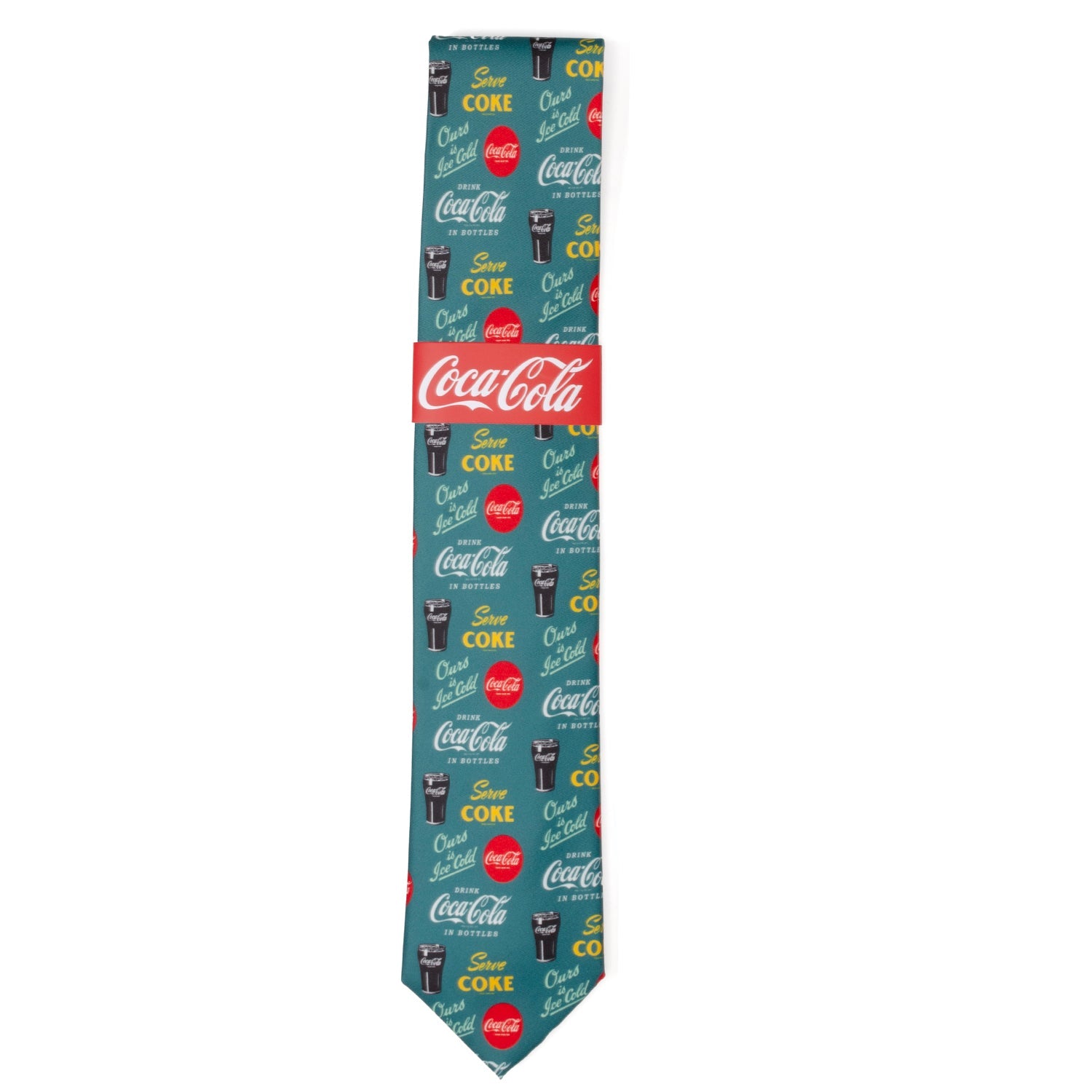 Coca-Cola Green Men's Tie