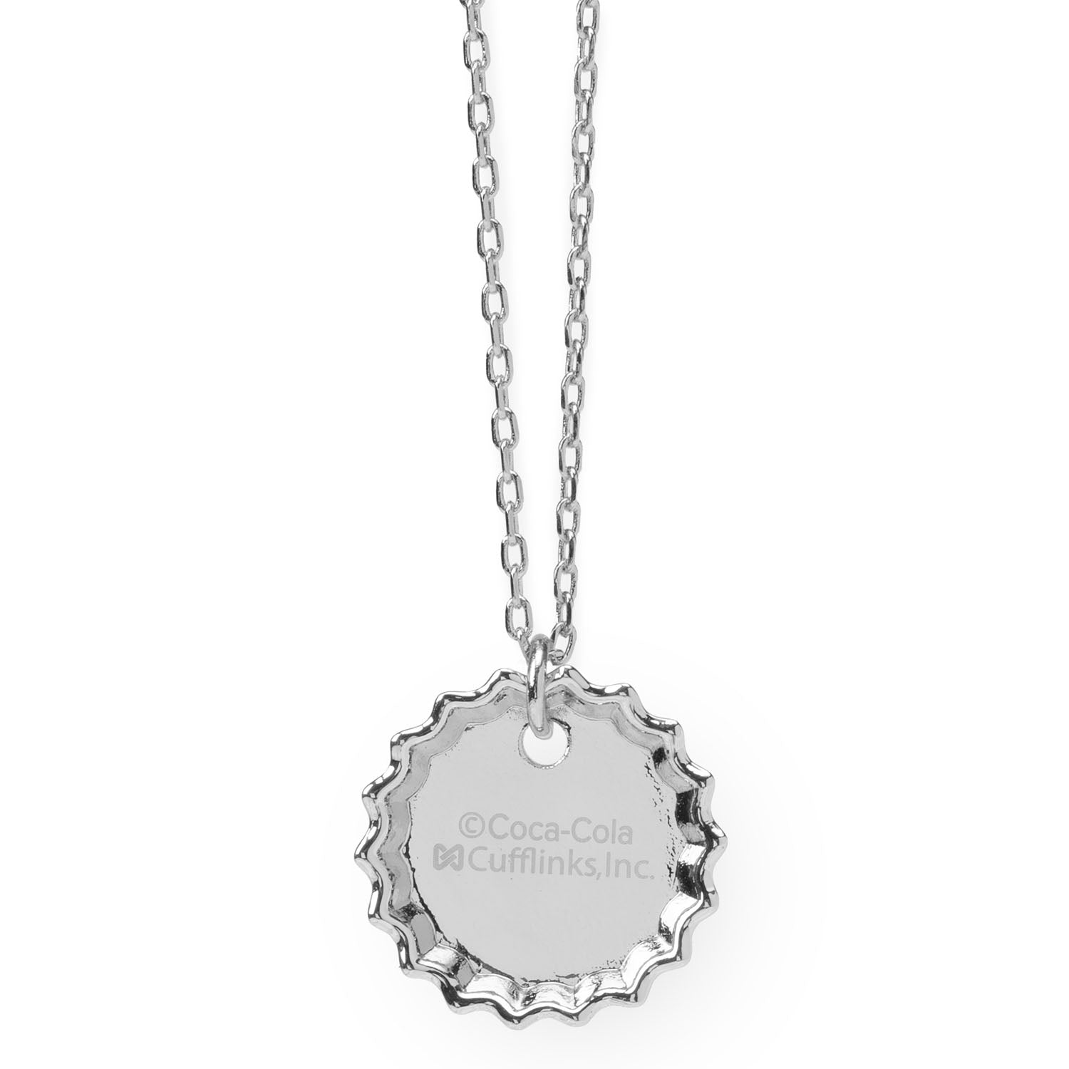 Coca-Cola Red Bottle Cap Necklace