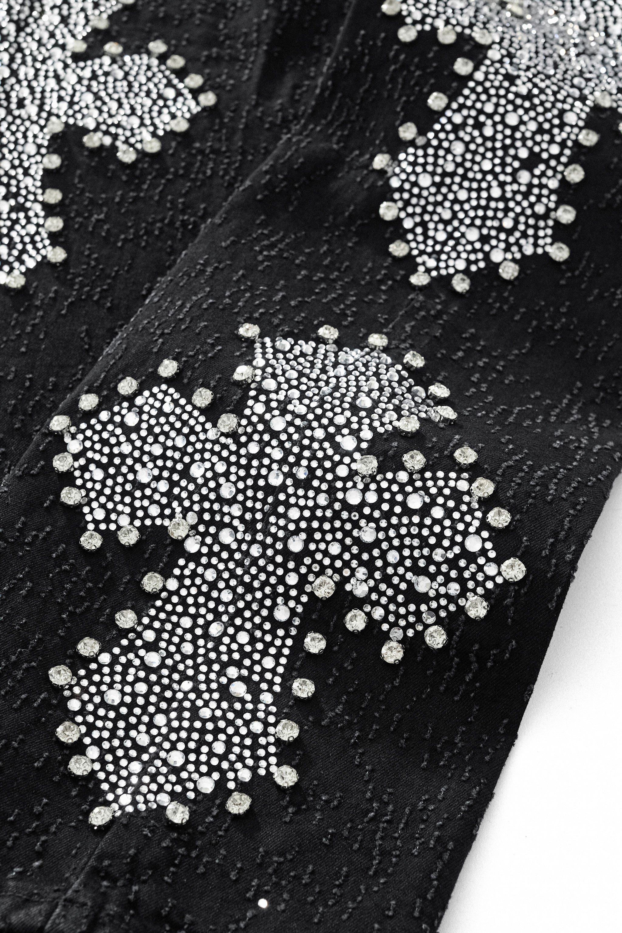 Sanctum Cross Denim Pant – Century Penthouse BLACK/SILVER